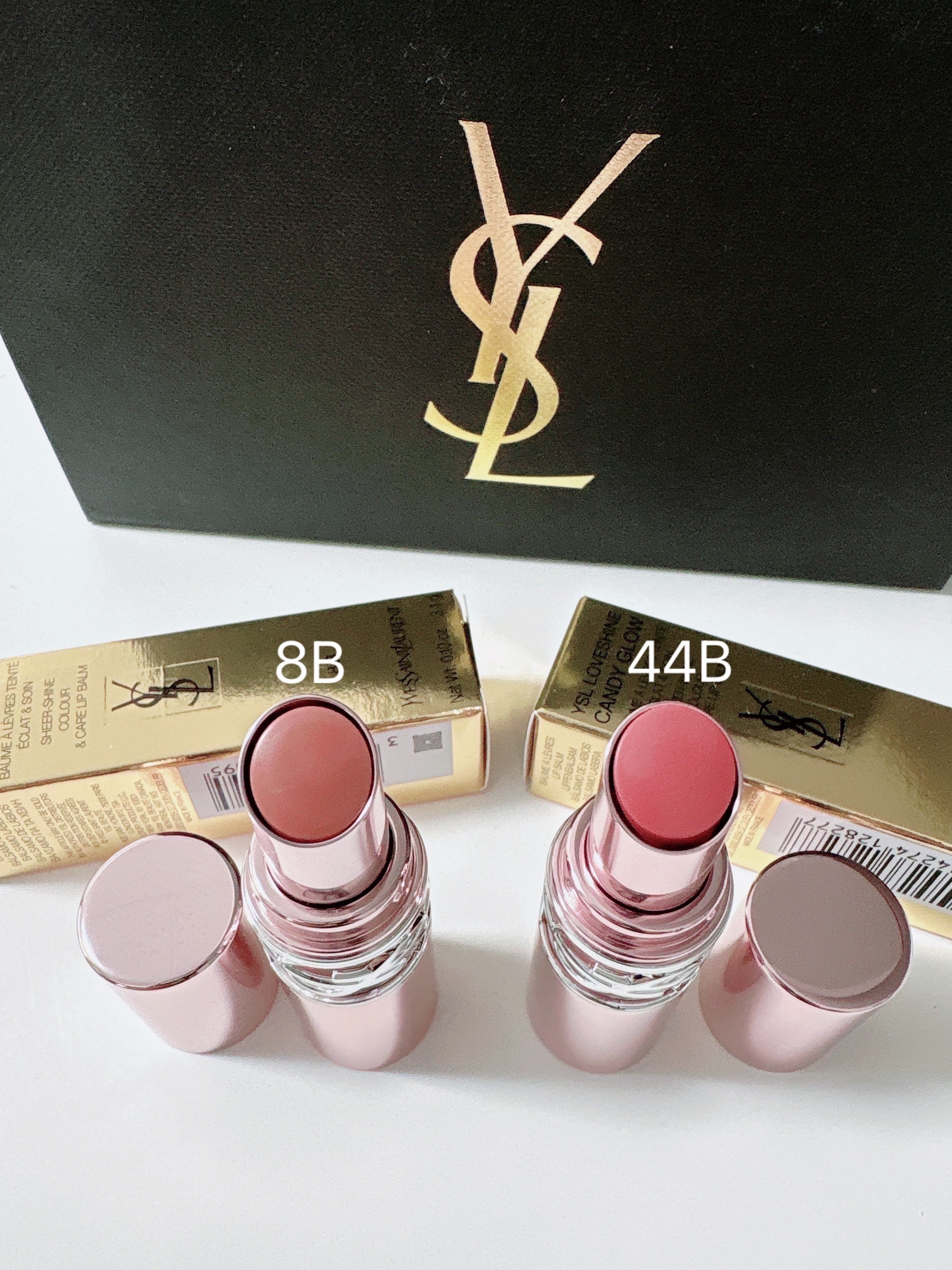 YSLラブシャイン キャンディ グロウ バーム #8B ザットピンク/YVES SAINT LAURENT BEAUTE/口紅を使ったクチコミ（1枚目）