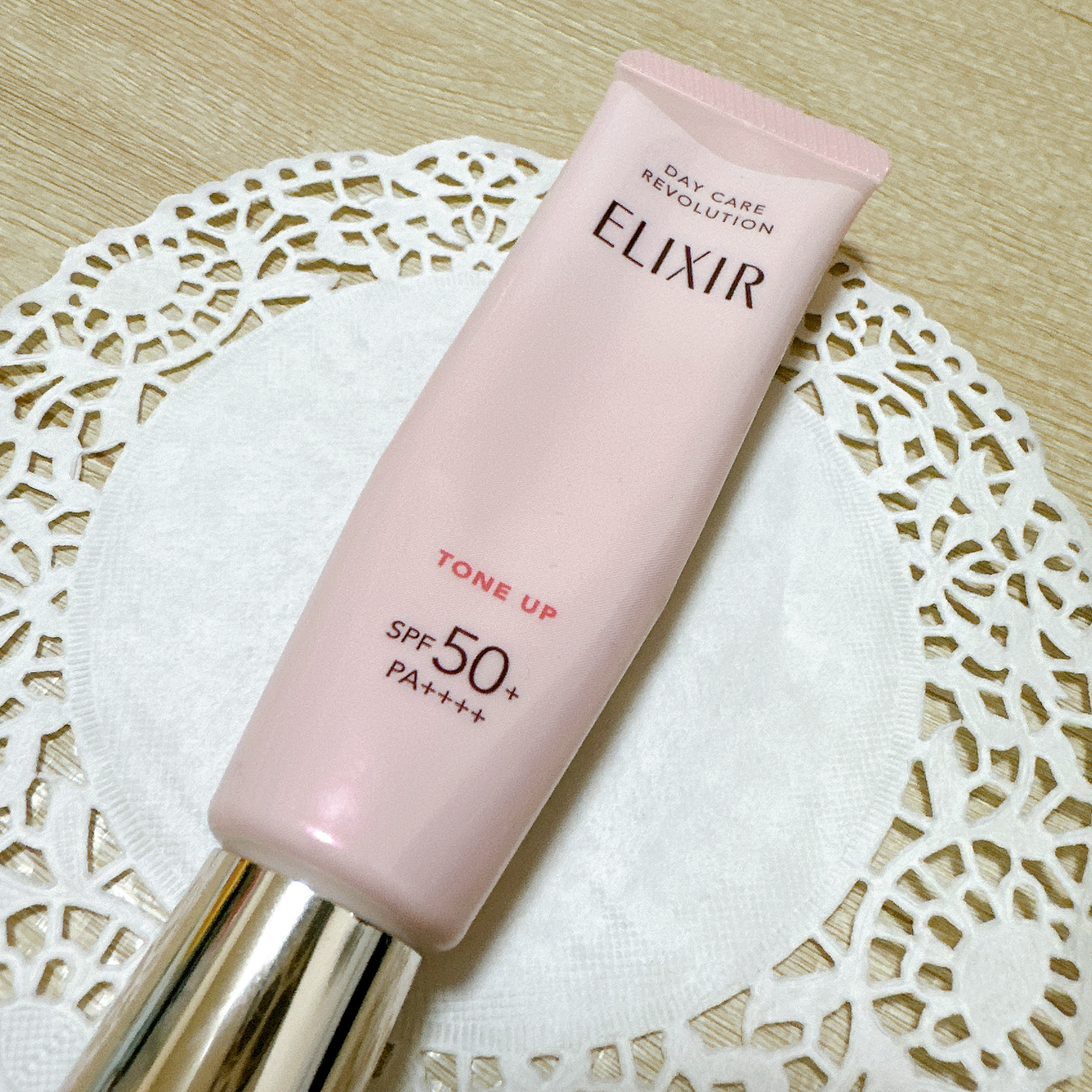 エリクシール　デーケアレボリューション　トーンアップ　SP+　aa/エリクシール/化粧下地を使ったクチコミ（2枚目）