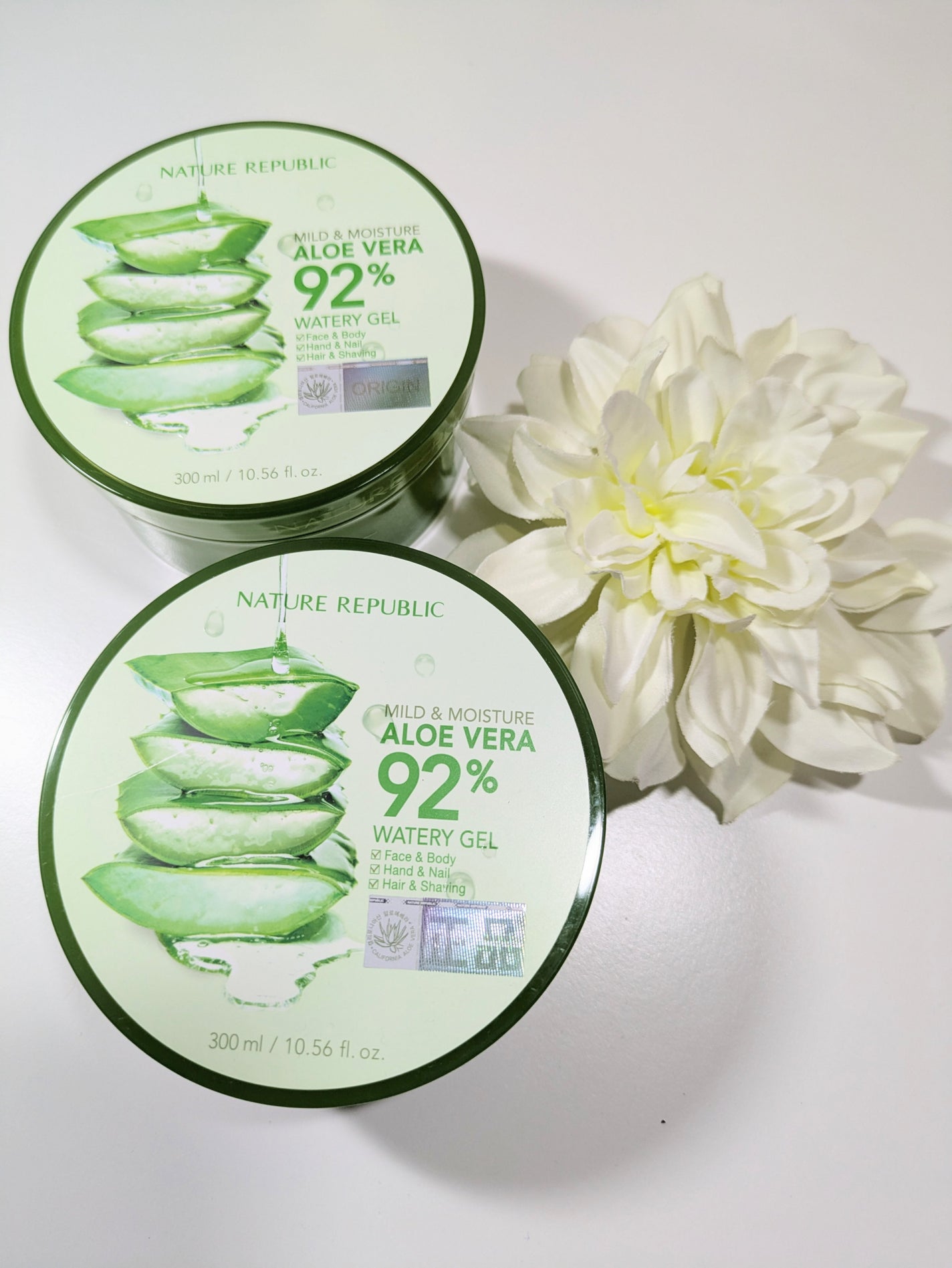 マイルド&モイスチャーアロエジェル/ネイチャーリパブリック/ボディローションを使ったクチコミ(1枚目)