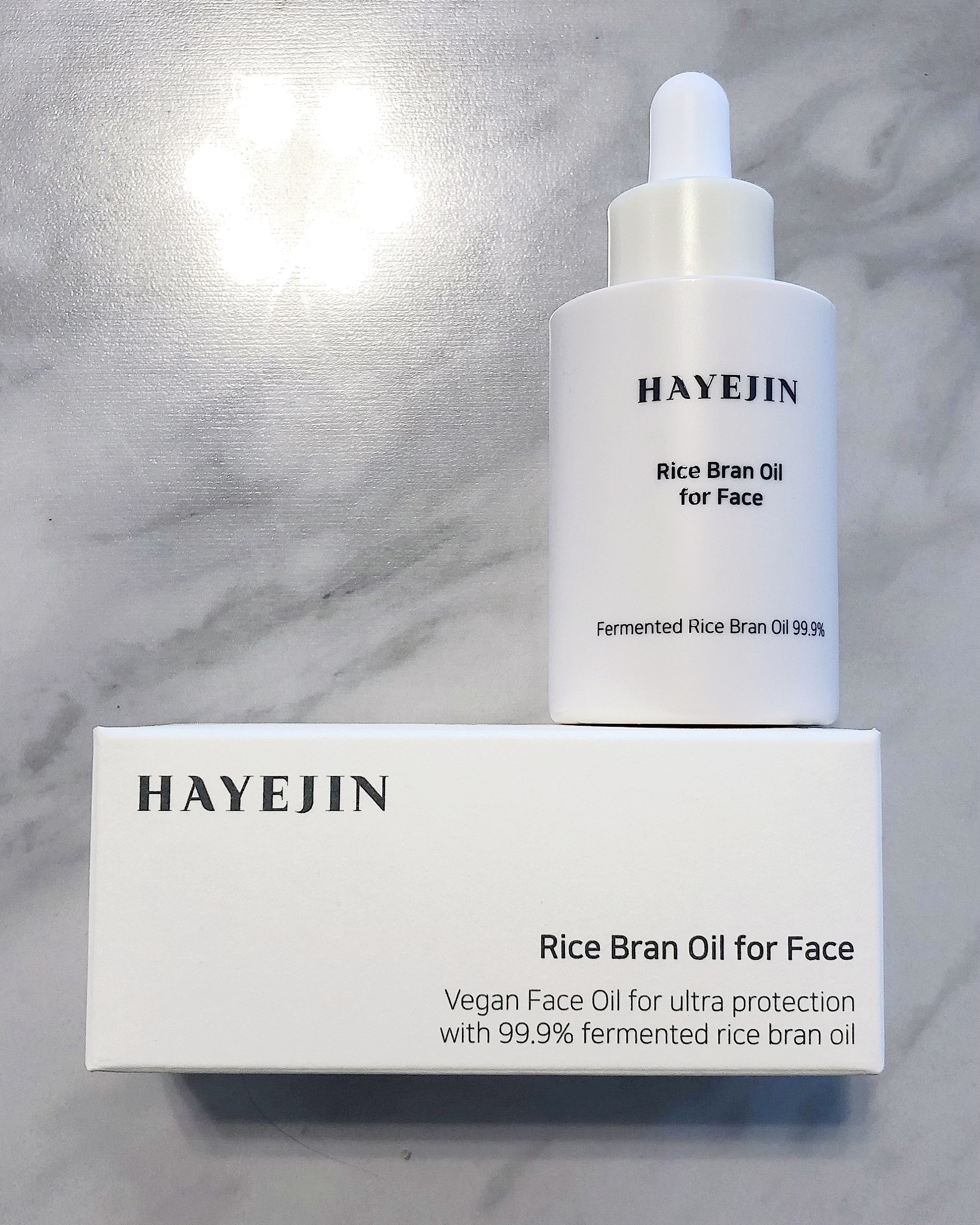 RICE BRAN OIL for face/HAYEJIN/フェイスオイルを使ったクチコミ（1枚目）