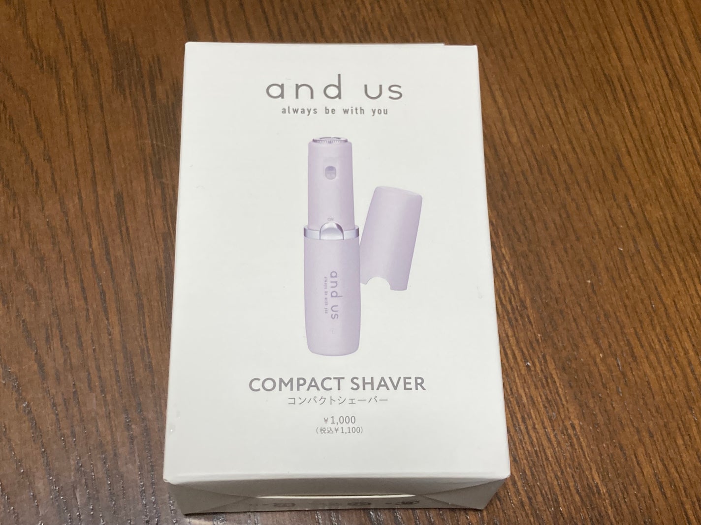 産毛シェーバー/and us/美顔器・マッサージを使ったクチコミ(1枚目)