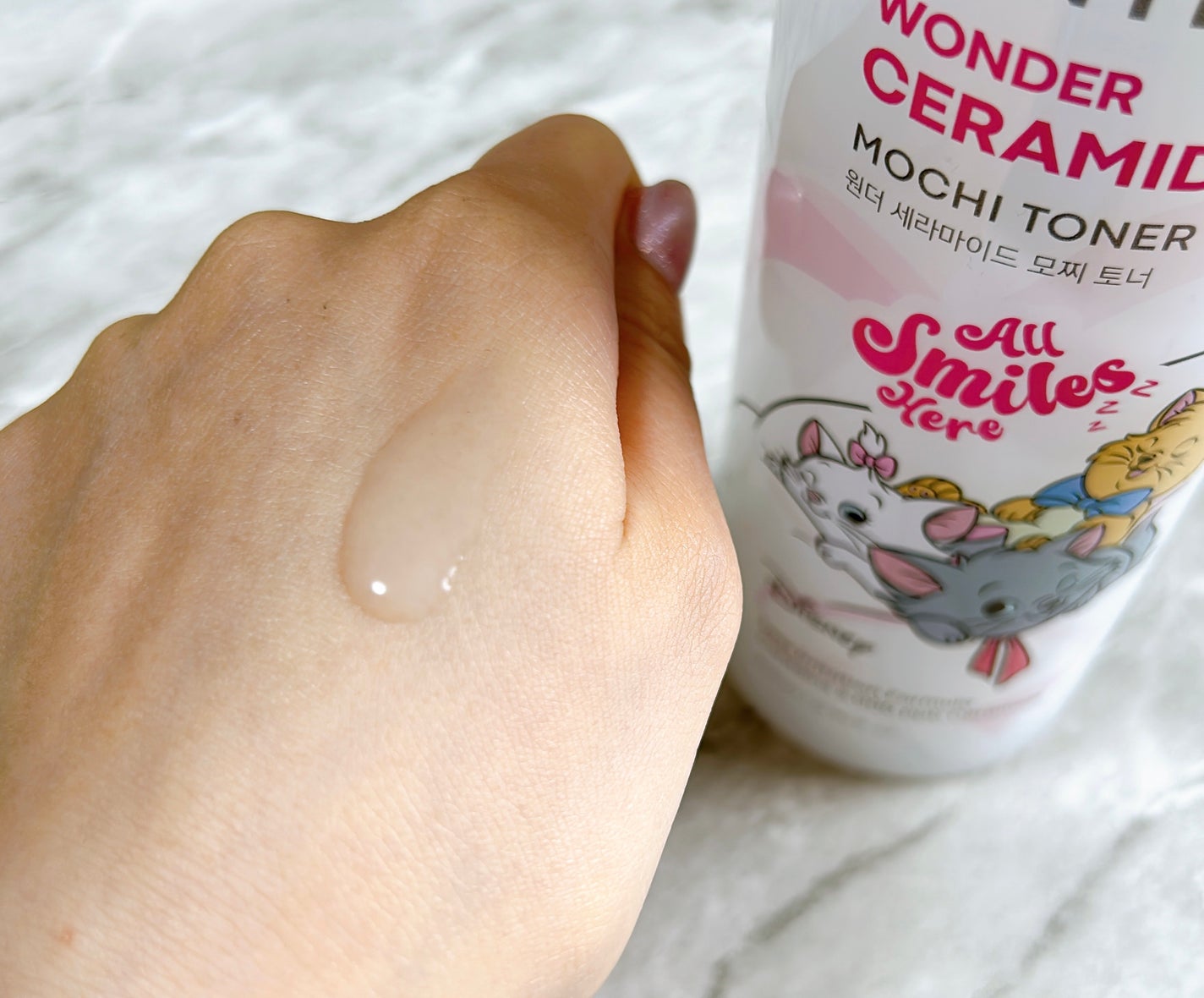 Wonder Ceramide Mochi Toner(トニーモリーワンダーCモチトナー)/TONYMOLY/化粧水を使ったクチコミ(4枚目)