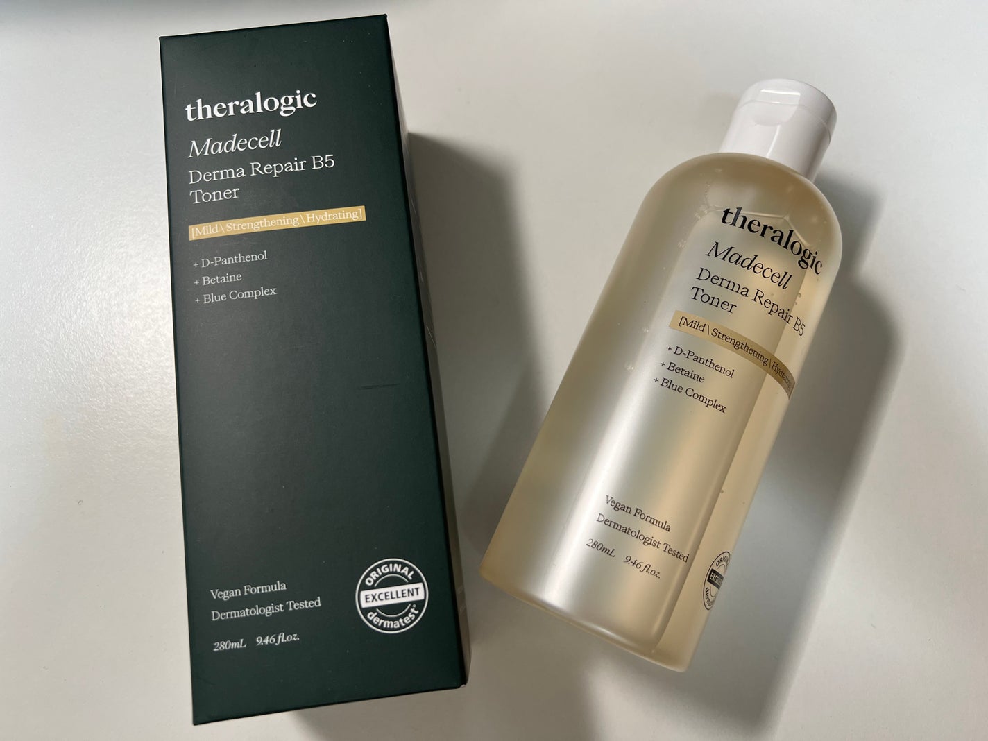 NI【韓国コスメオタク】 on LIPS 「⌇theralogic︎▶︎マデセルダーマリペアB5トナー︎\..」(2枚目)