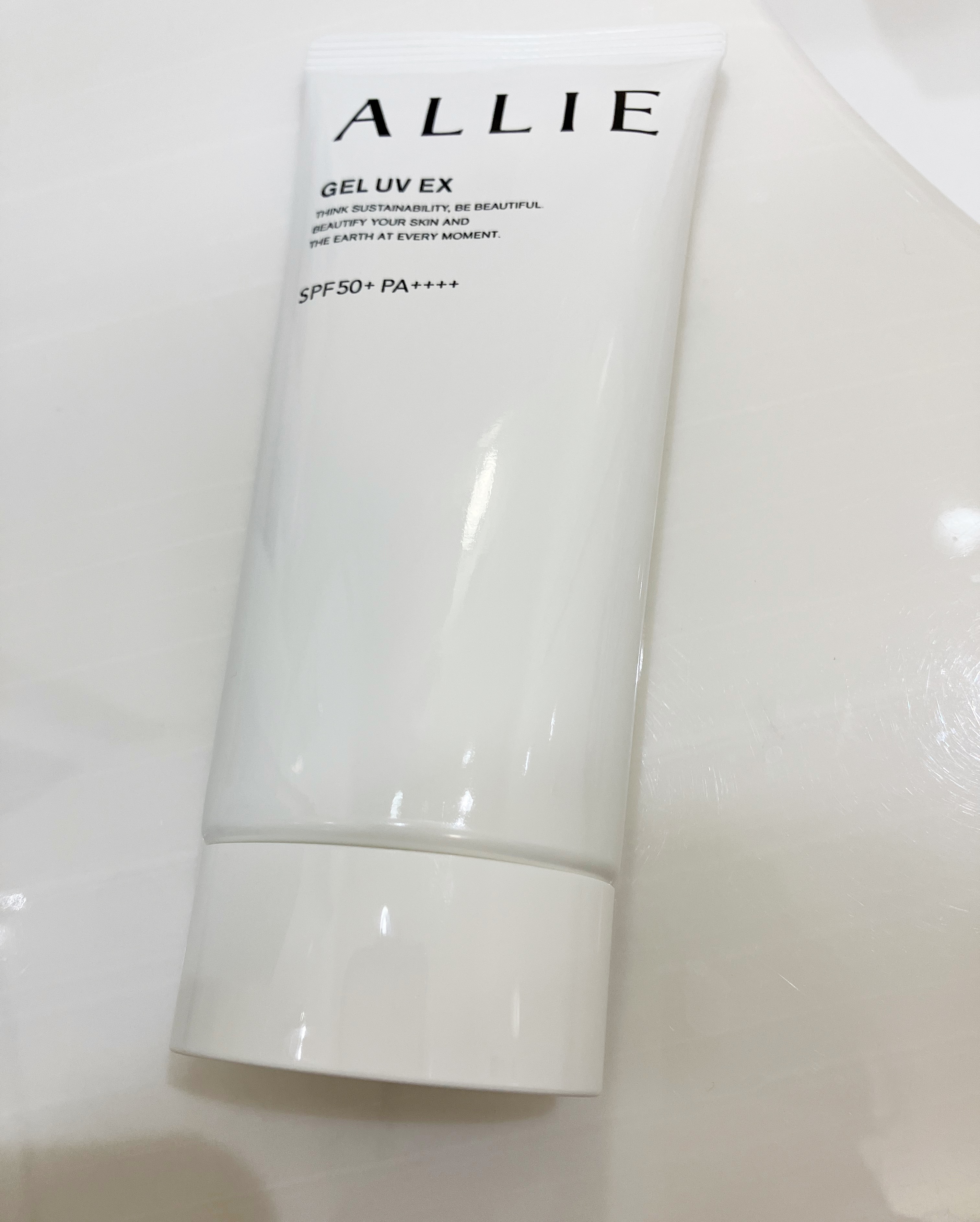 アリィー　クロノビューティ　フェイシャルジェルＵＶ　ＥＸ/アリィー/日焼け止めジェルを使ったクチコミ（2枚目）