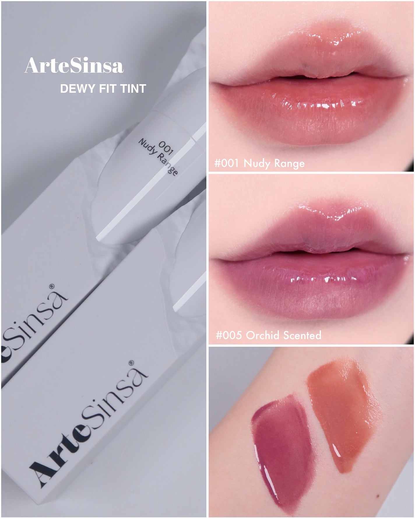 ビルダブルデューイフィットティント/ArteSinsa/リップティントを使ったクチコミ(1枚目)