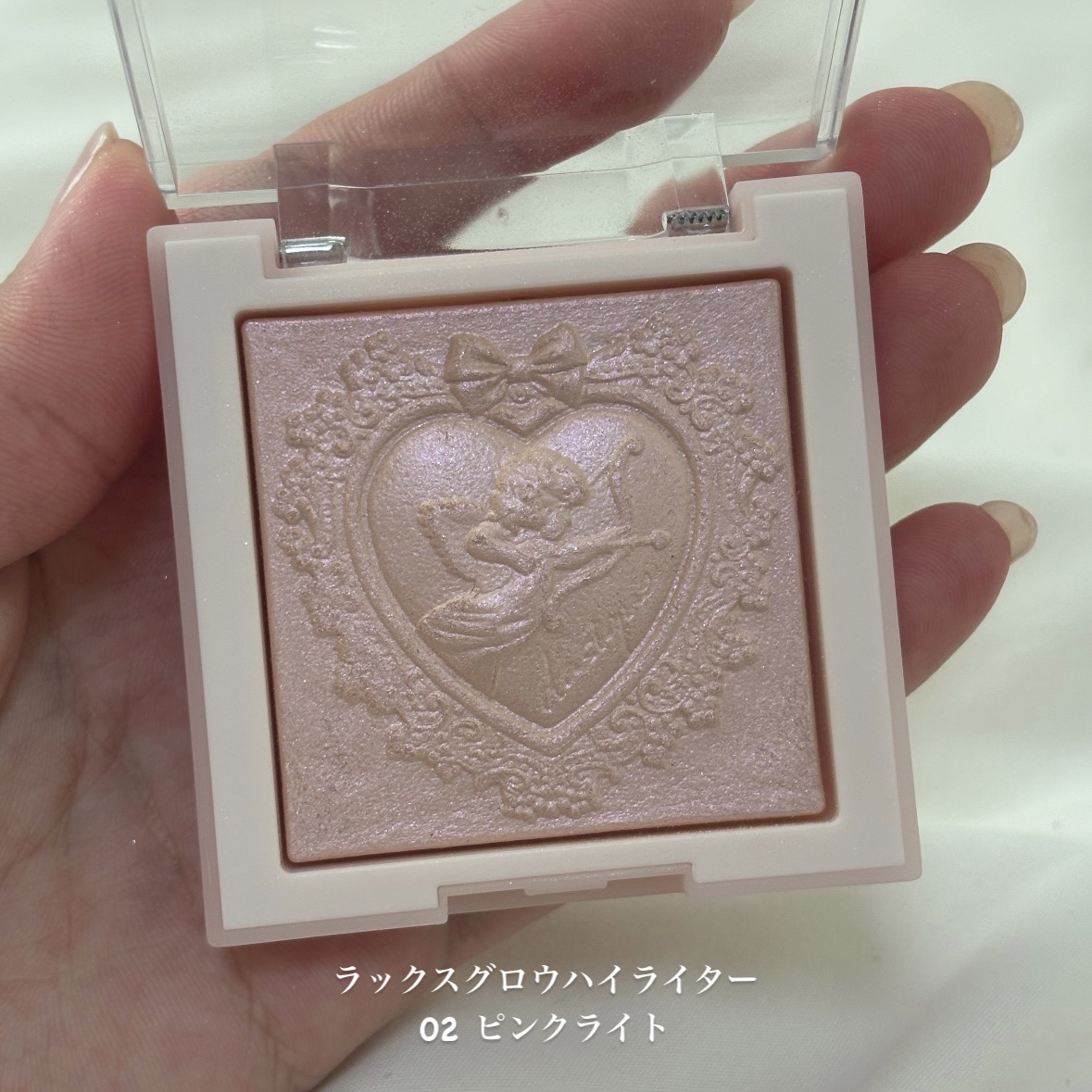 ラックスグロウハイライター/dasique/パウダーハイライトを使ったクチコミ（2枚目）