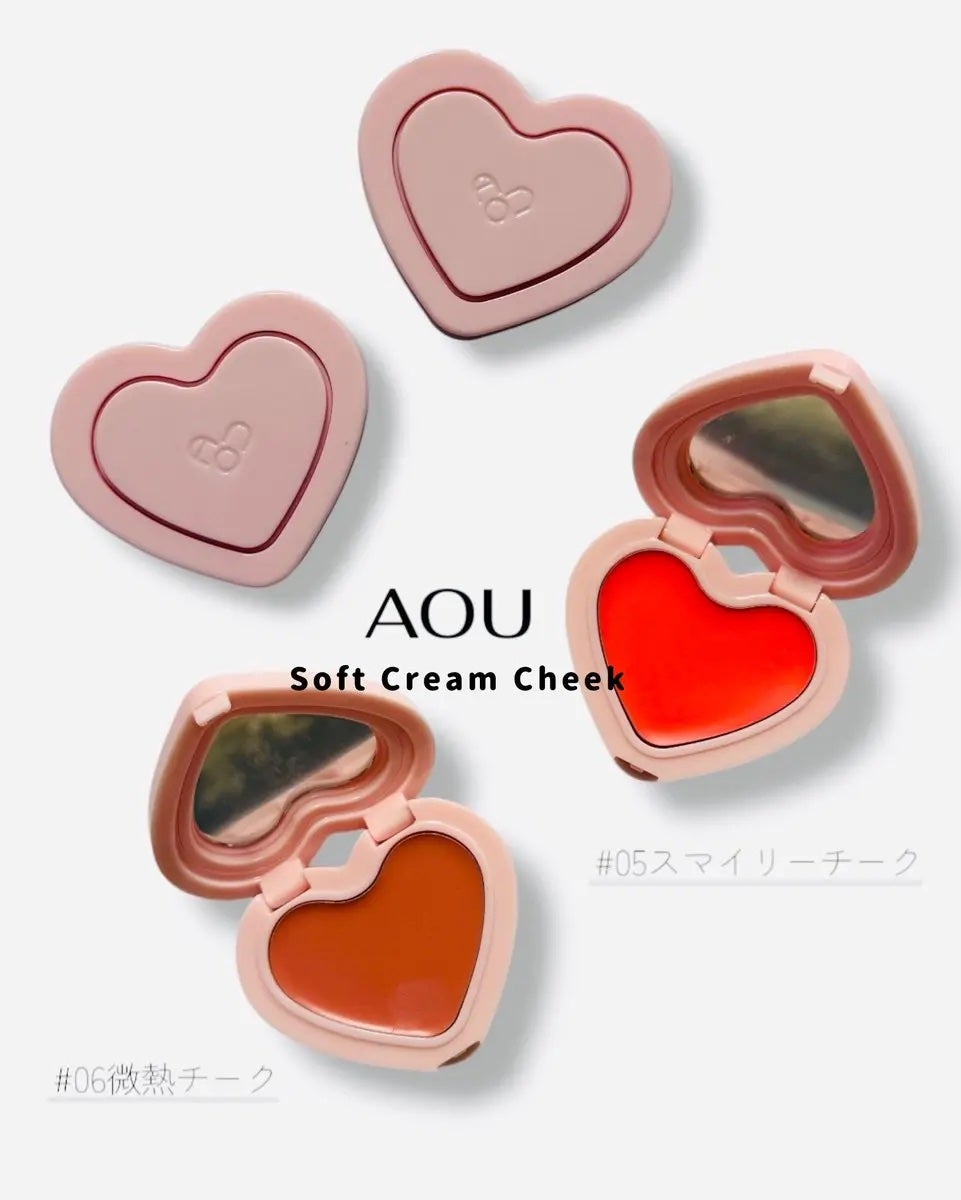 ソフト クリーム チーク/AOU/ジェル・クリームチークを使ったクチコミ(1枚目)
