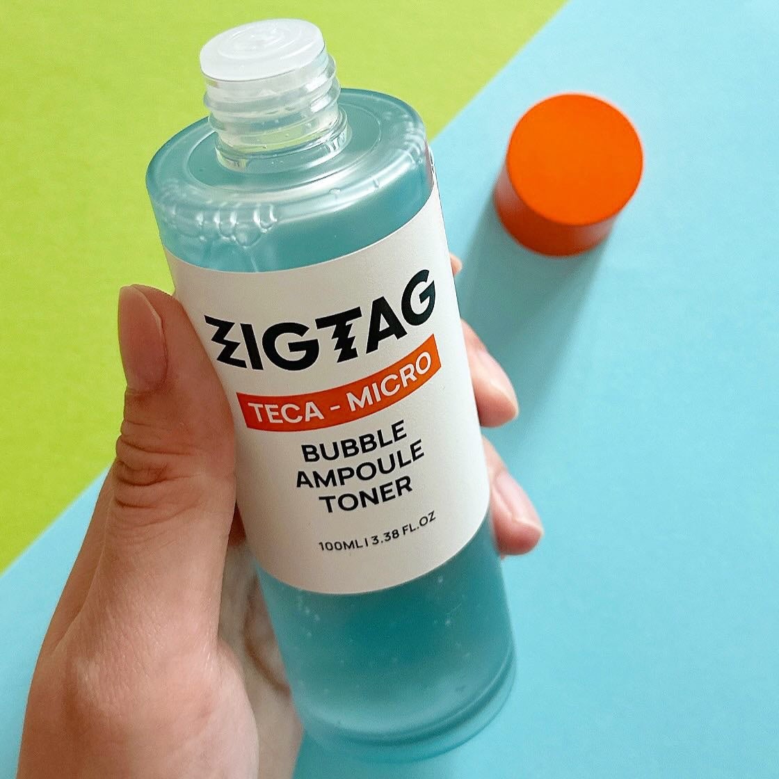 テカマイクロバブルアンプルトナー/ZIGTAG/化粧水を使ったクチコミ(9枚目)