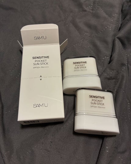 センシティブポケットサンスティック/SAM'U/日焼け止めスティックを使ったクチコミ(1枚目)