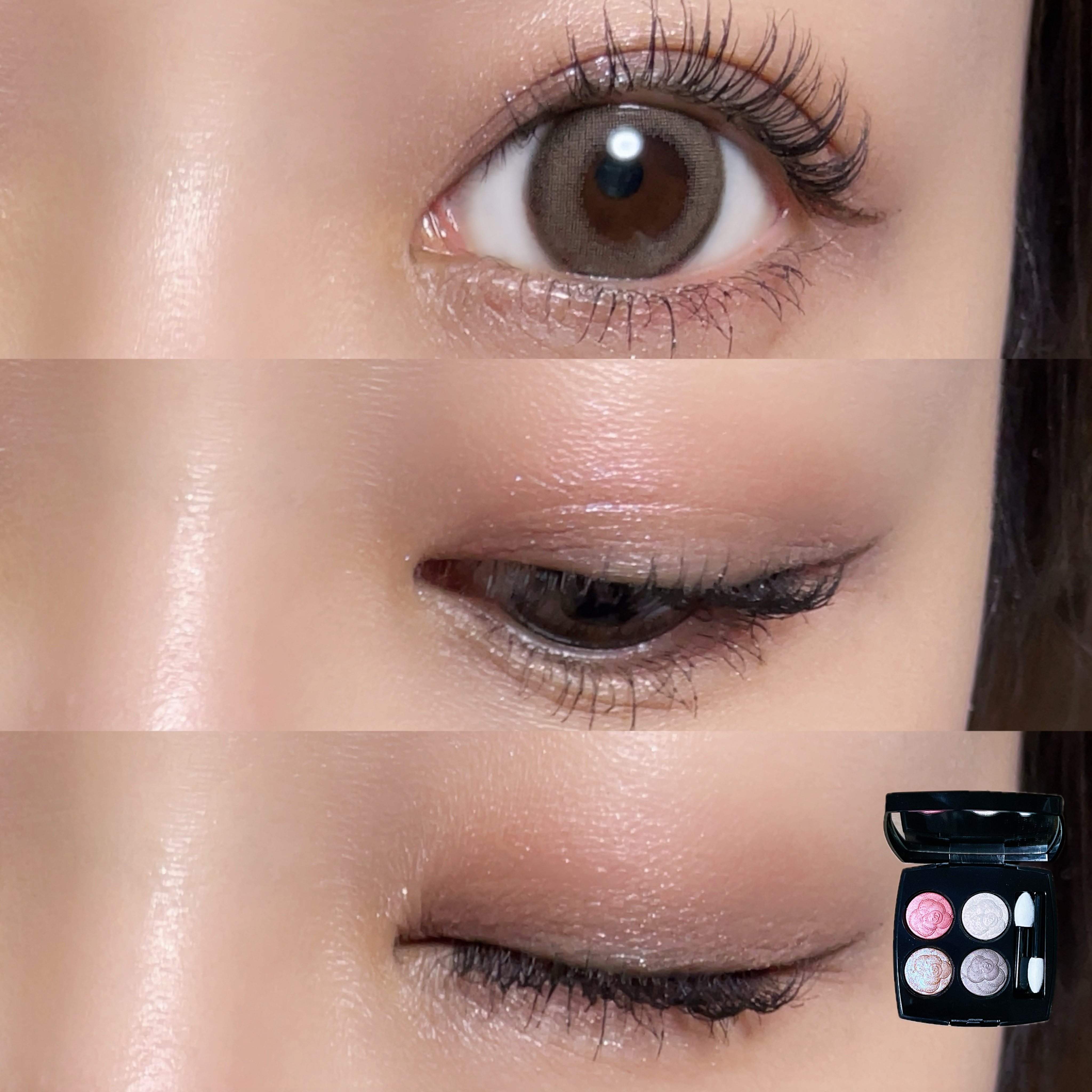 レ キャトル オンブル/CHANEL/アイシャドウパレットを使ったクチコミ（1枚目）