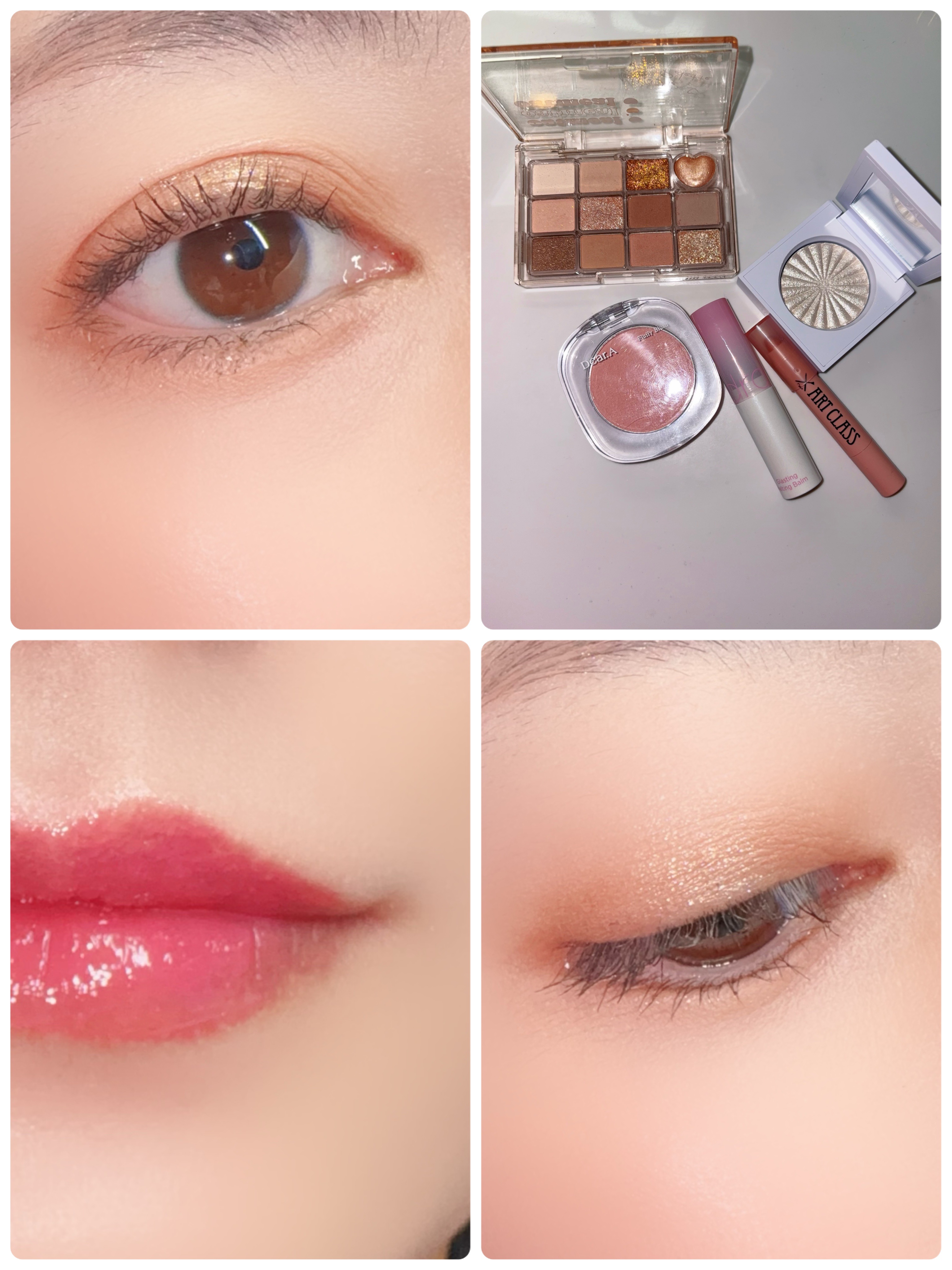 シャイニング12色ミニアイシャドウパレット HT04/jill leen./アイシャドウパレットを使ったクチコミ（1枚目）