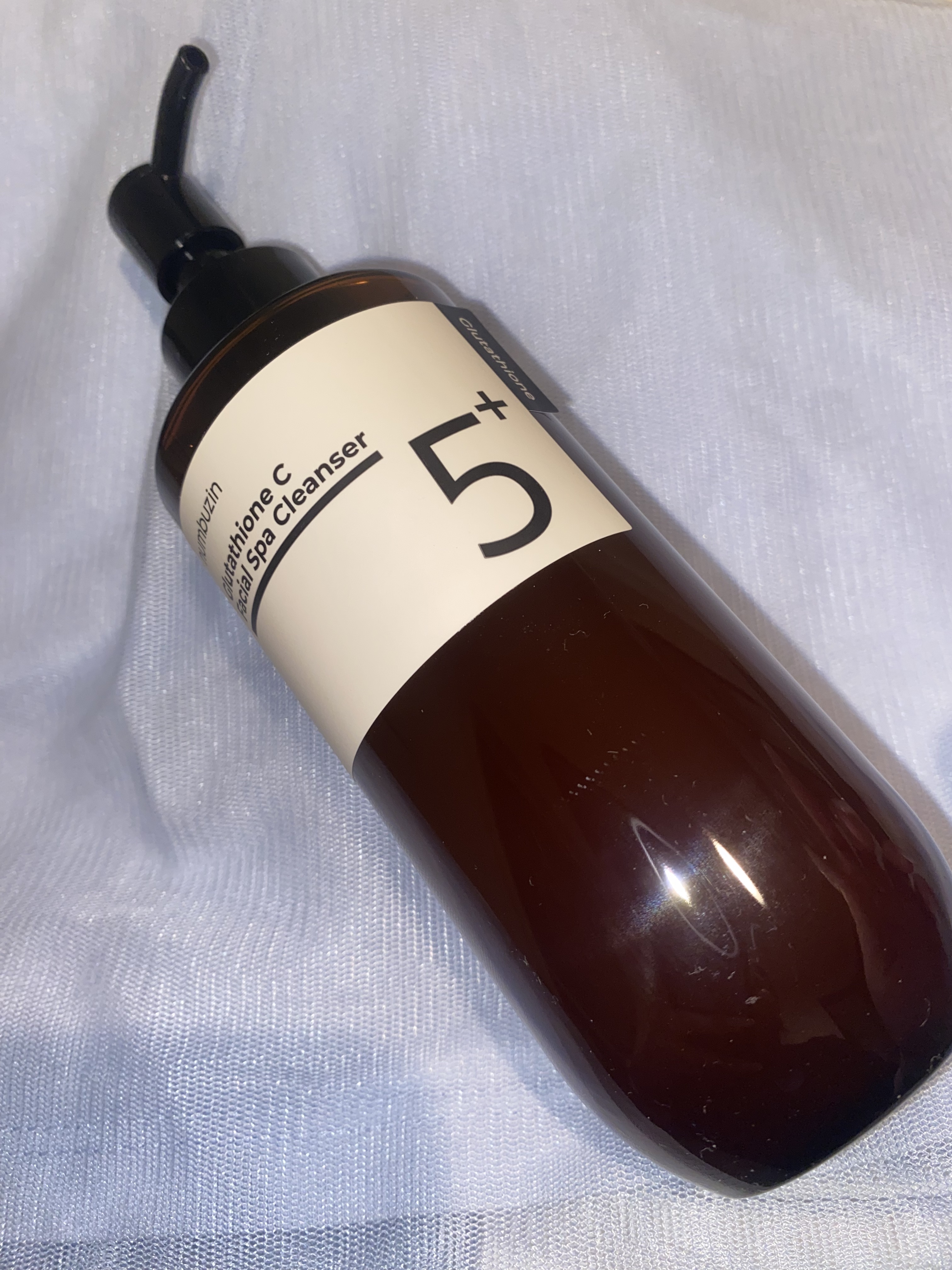 5番 白玉グルタチオンCアロママッサージクレンジング/numbuzin/オイルクレンジングを使ったクチコミ（1枚目）