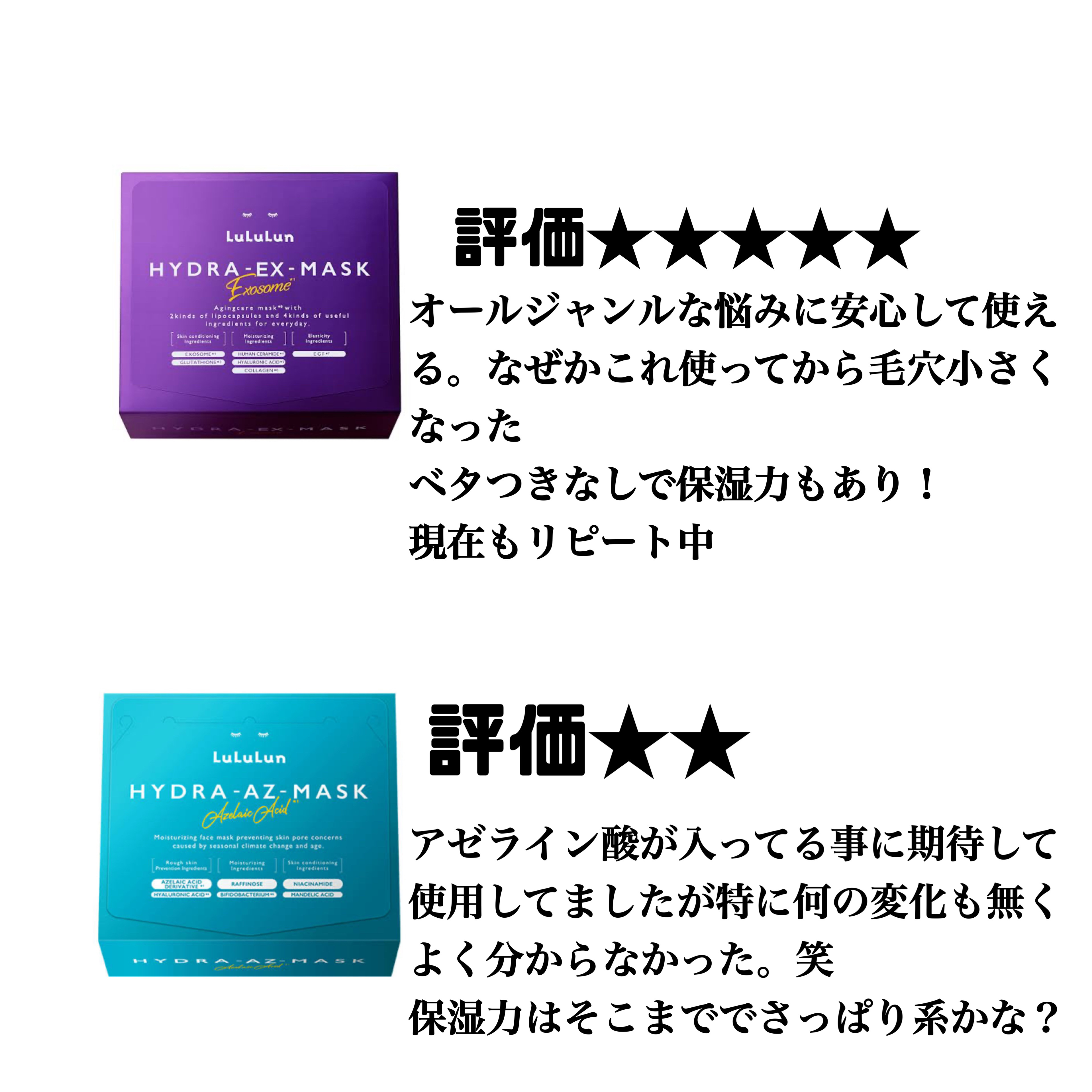 ルルルン ハイドラ AZ マスク/ルルルン/シートマスク・パックを使ったクチコミ（2枚目）