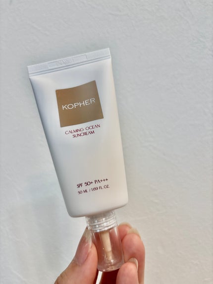 CALMING OCEAN SUNCREAM/KOPHER/日焼け止めクリームを使ったクチコミ(2枚目)