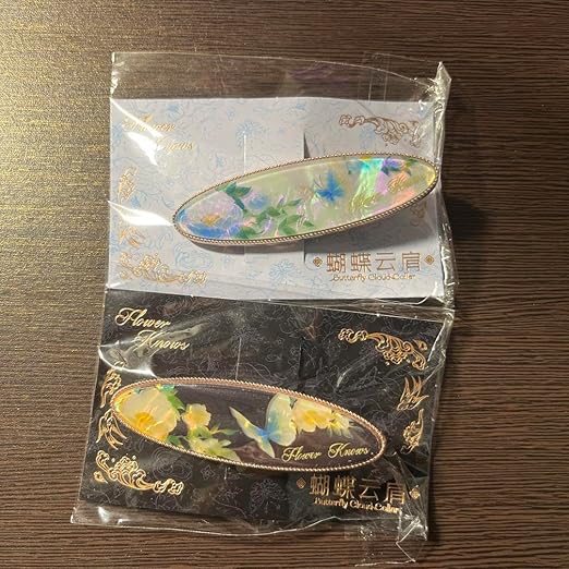 胡蝶雲肩ヘアクリップ / FlowerKnows