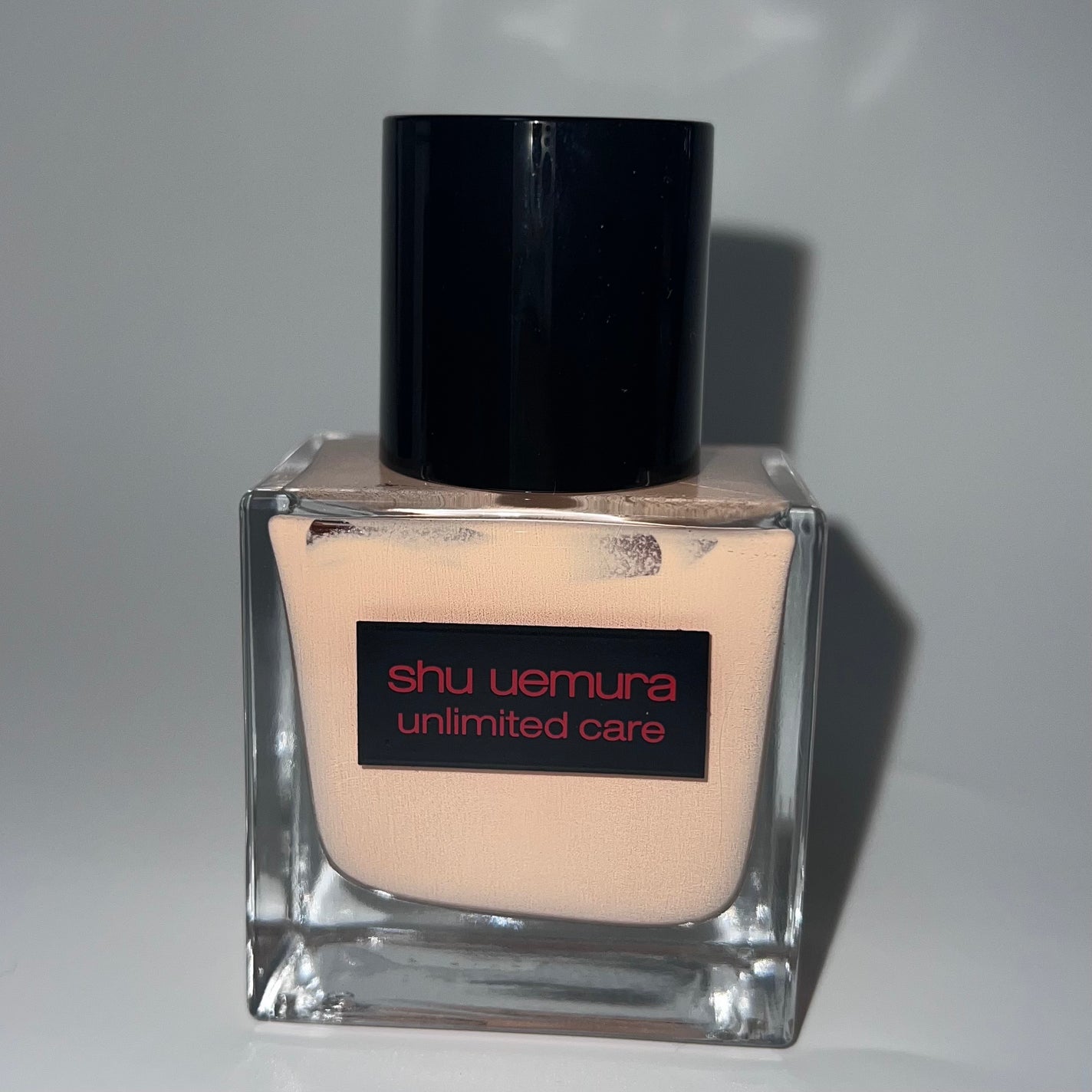 アンリミテッド ケア ツヤ セラム ファンデーション/shu uemura/リキッドファンデーションを使ったクチコミ(2枚目)