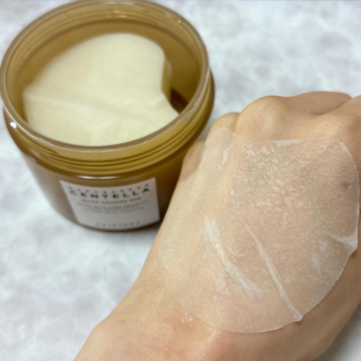 センテラ クイックカーミングパッド/SKIN1004/トナーパッドを使ったクチコミ（2枚目）