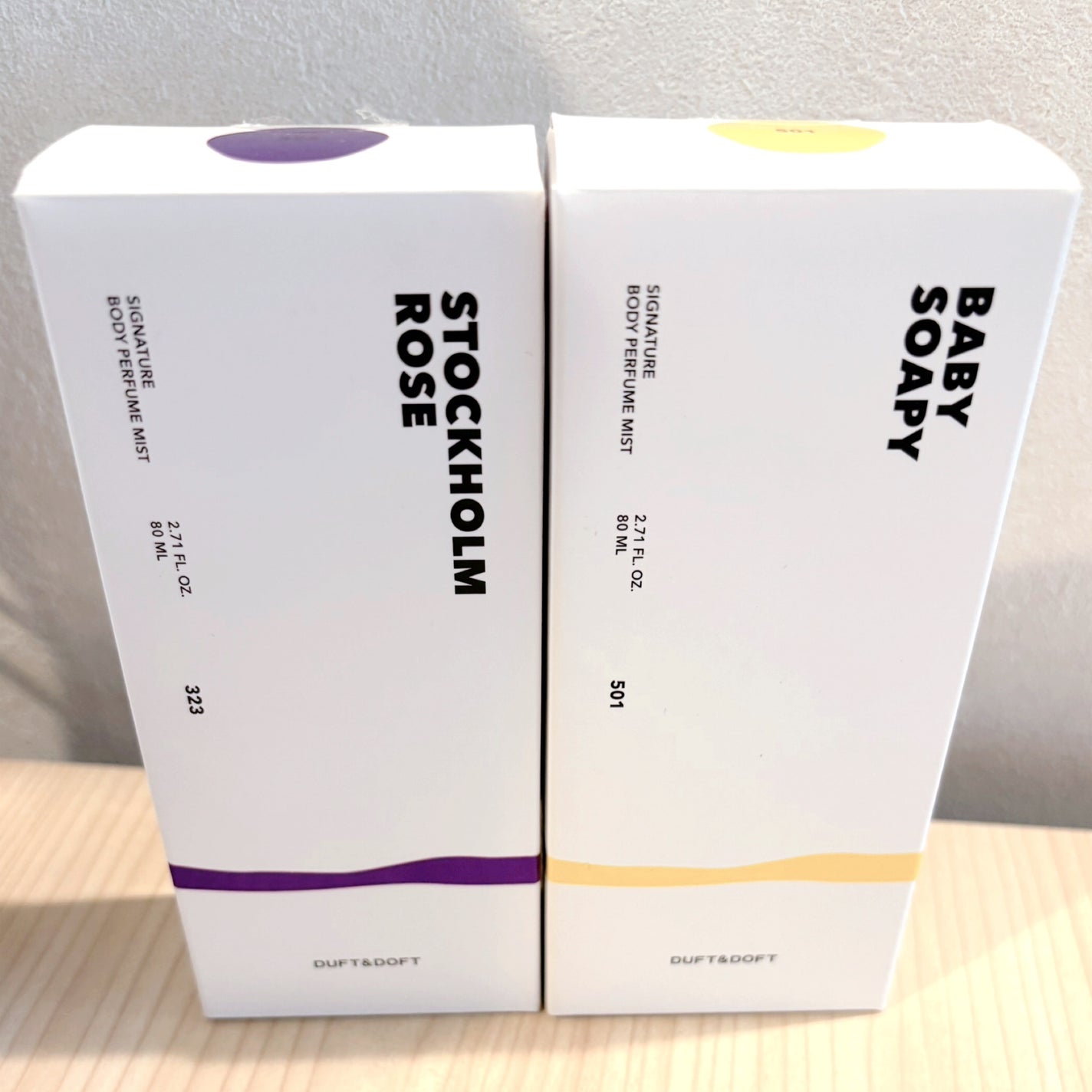 シグネチャーボディーパフュームミスト BABY SOAPY/DUFT&DOFT/香水(レディース)を使ったクチコミ(3枚目)