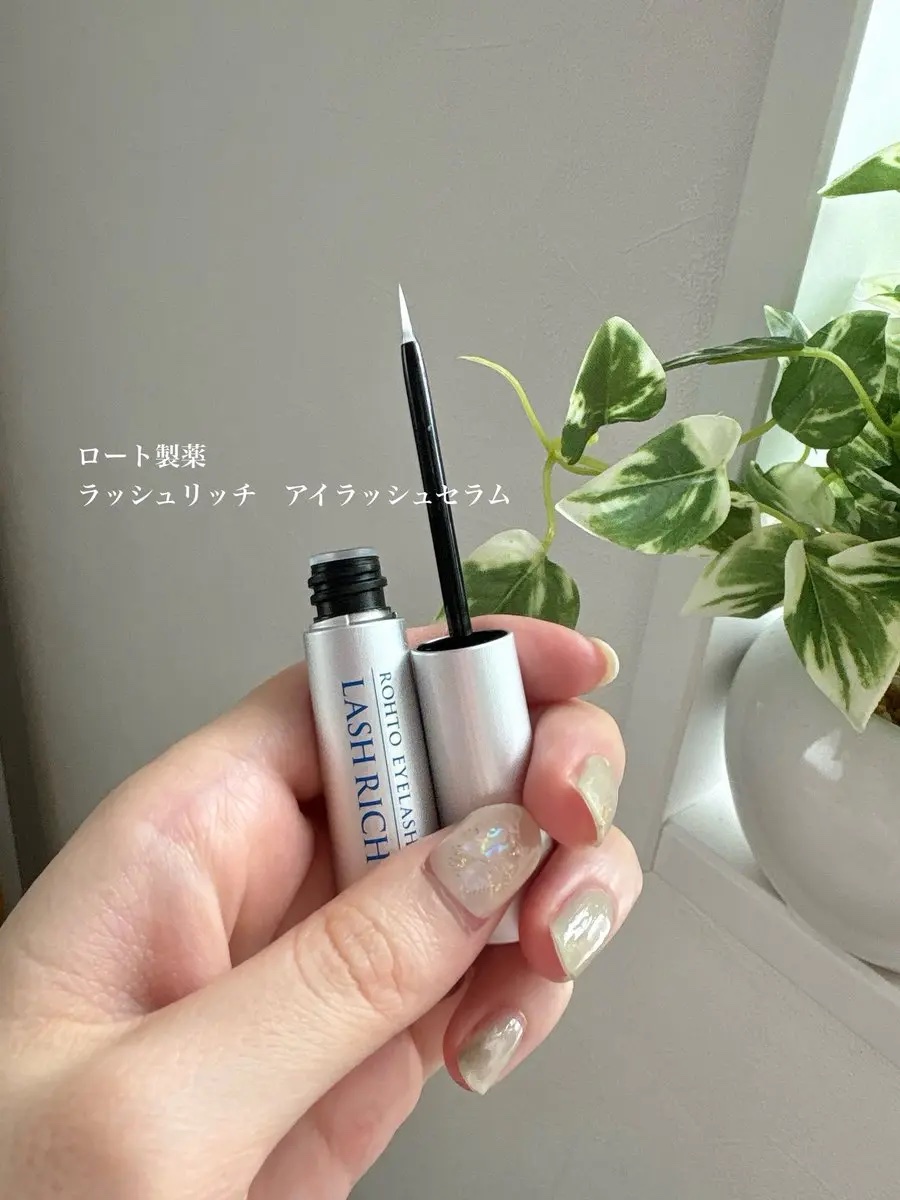 ラッシュリッチアイラッシュセラム/ロート製薬/まつげ美容液を使ったクチコミ（1枚目）