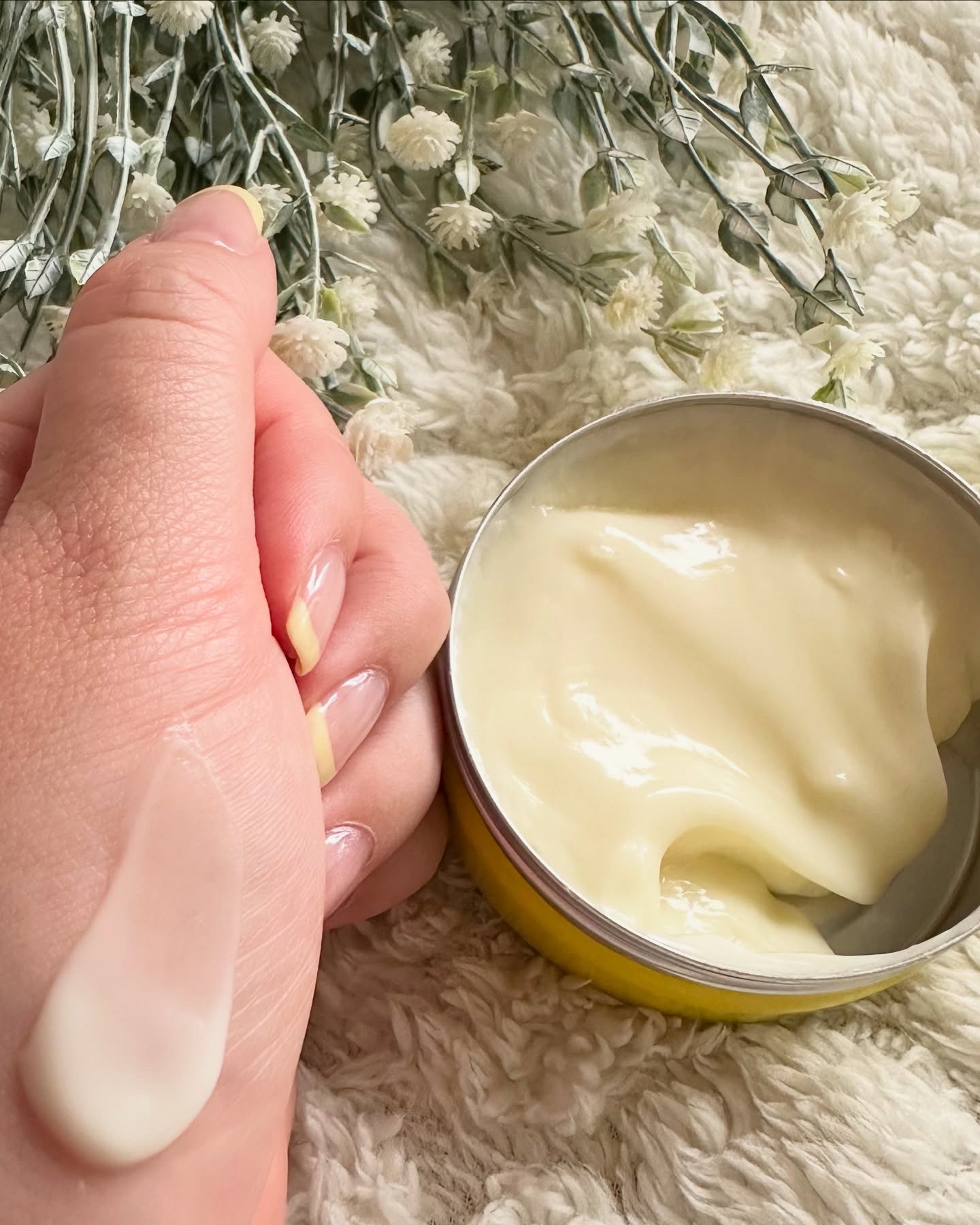 スチームクリーム ハッカ＆アロエ レモン/STEAMCREAM/ボディクリームを使ったクチコミ（3枚目）