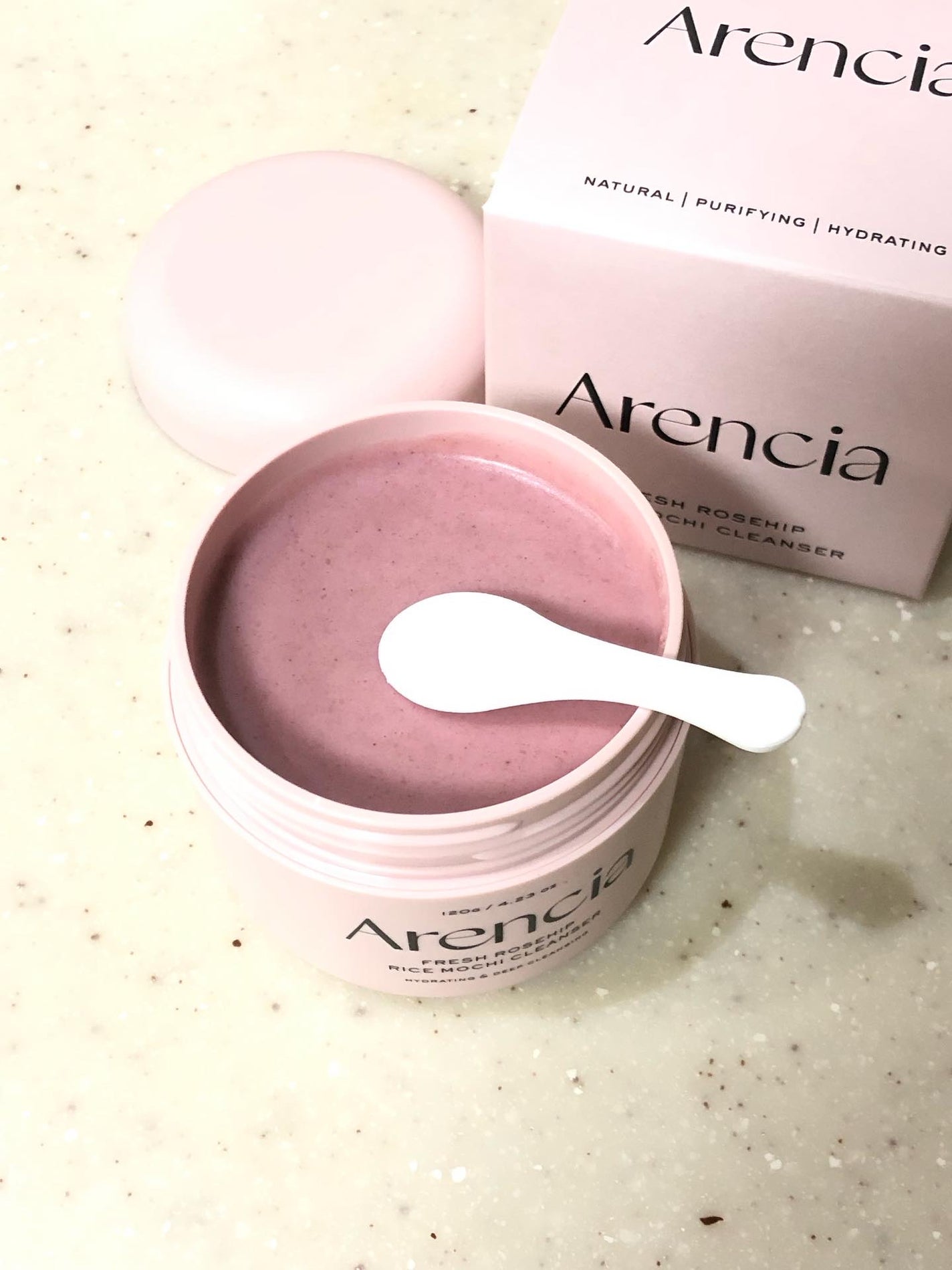 アレンシアフレッシュもちソープ「ロイヤルローズヒップ」/アレンシア/その他洗顔料を使ったクチコミ(2枚目)