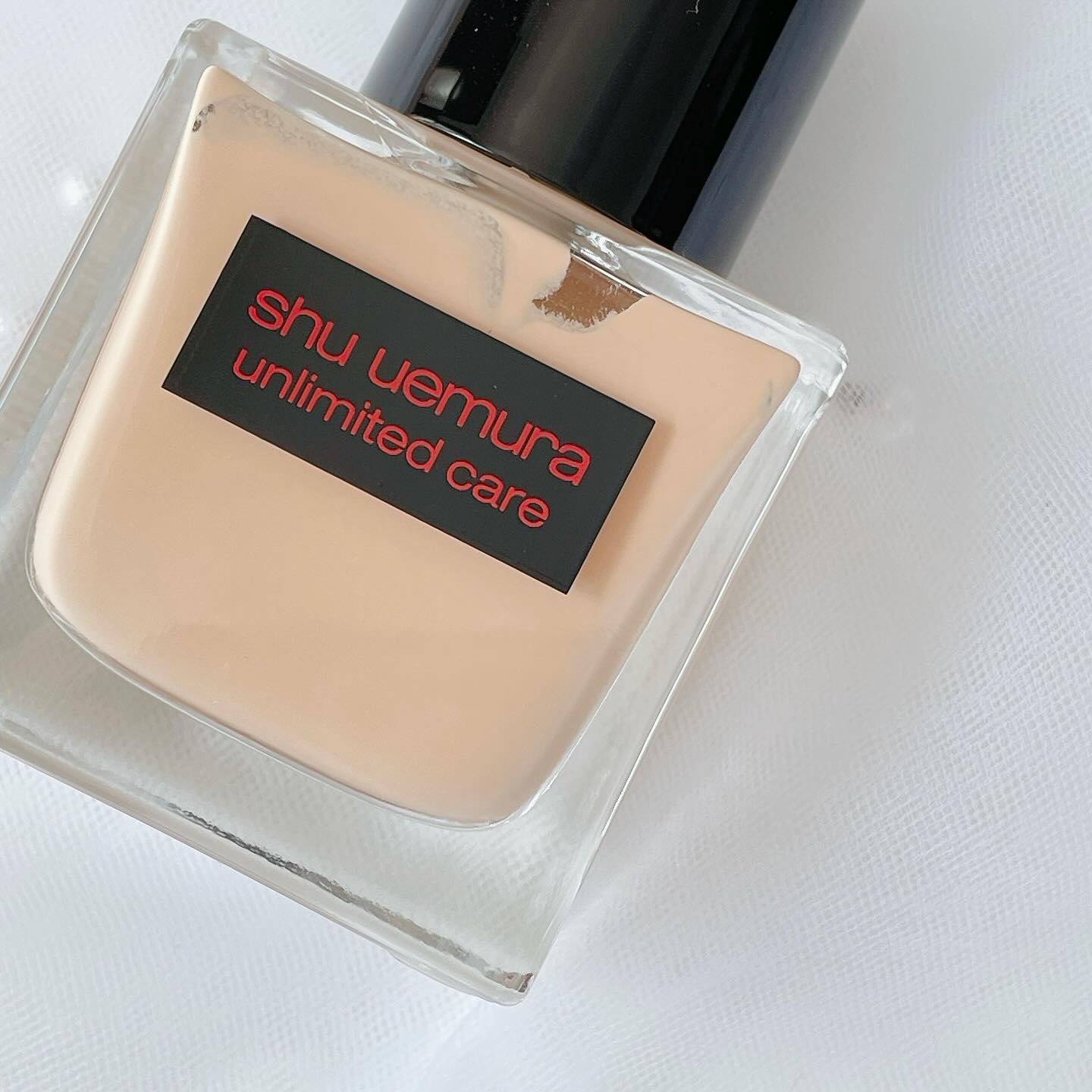 アンリミテッド ケア ツヤ セラム ファンデーション/shu uemura/リキッドファンデーションを使ったクチコミ（2枚目）