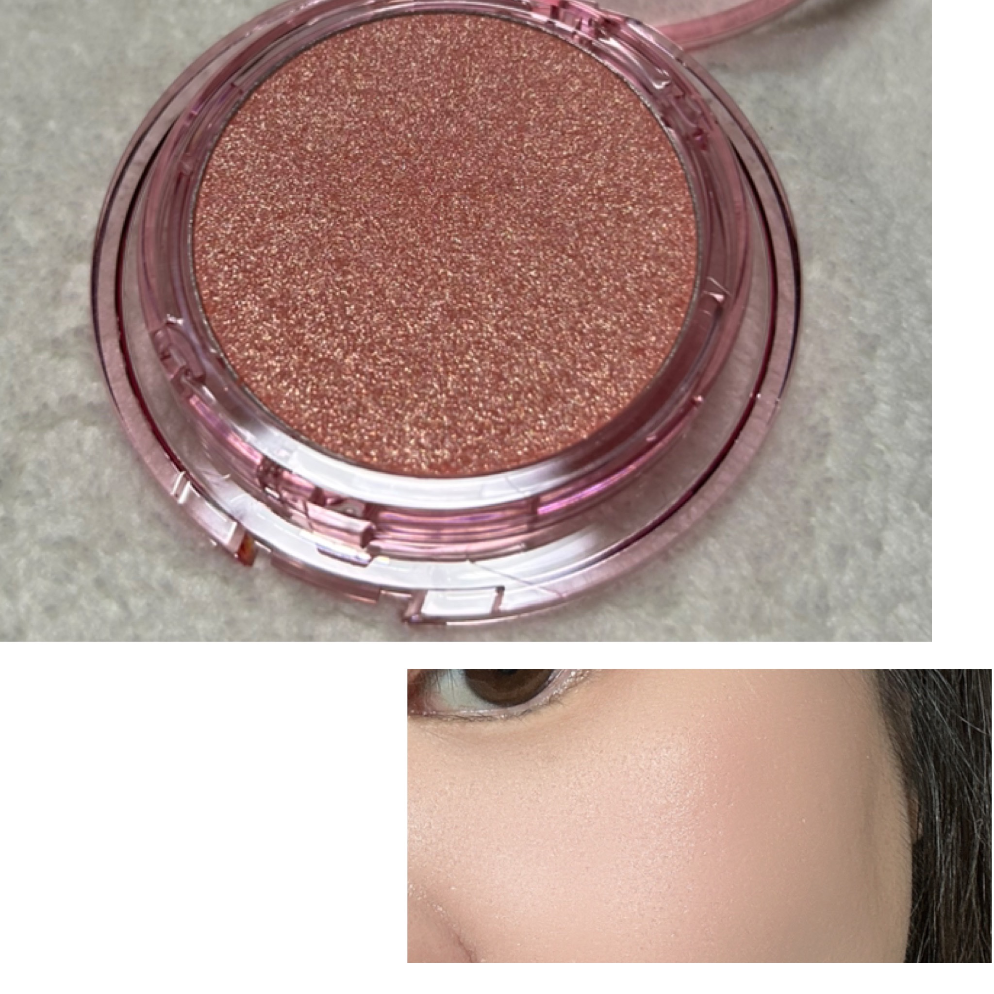 フェイスダイヤモンド/AMUSE/パウダーハイライトを使ったクチコミ（3枚目）