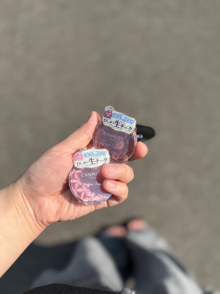 クリームチーク/キャンメイク/ジェル・クリームチークを使ったクチコミ(1枚目)