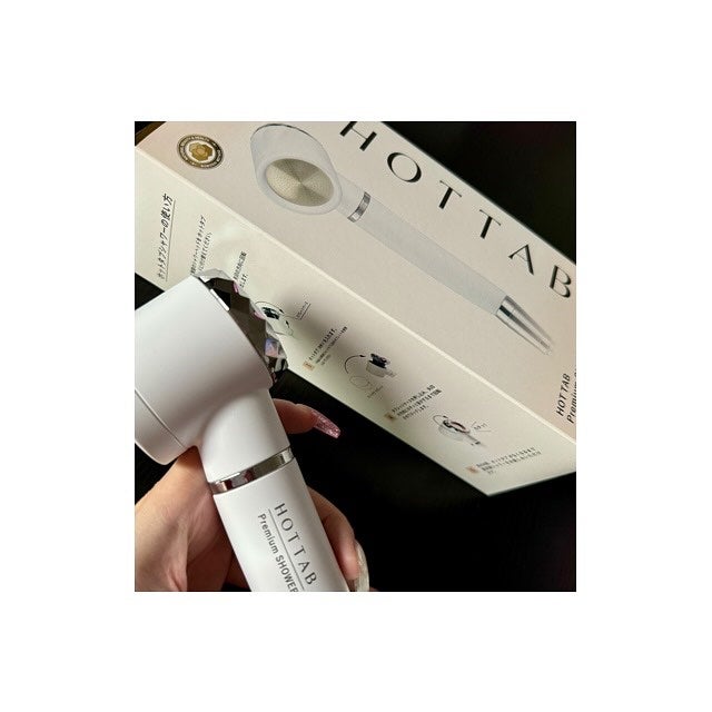 HOT TAB Premium SHOWER /HOT TAB/シャワーヘッドを使ったクチコミ(1枚目)