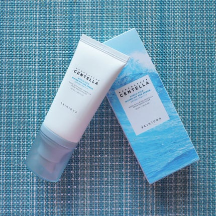 ヒアルーシカ ウォーターフィット サンセラム/SKIN1004/日焼け止めローションを使ったクチコミ(1枚目)