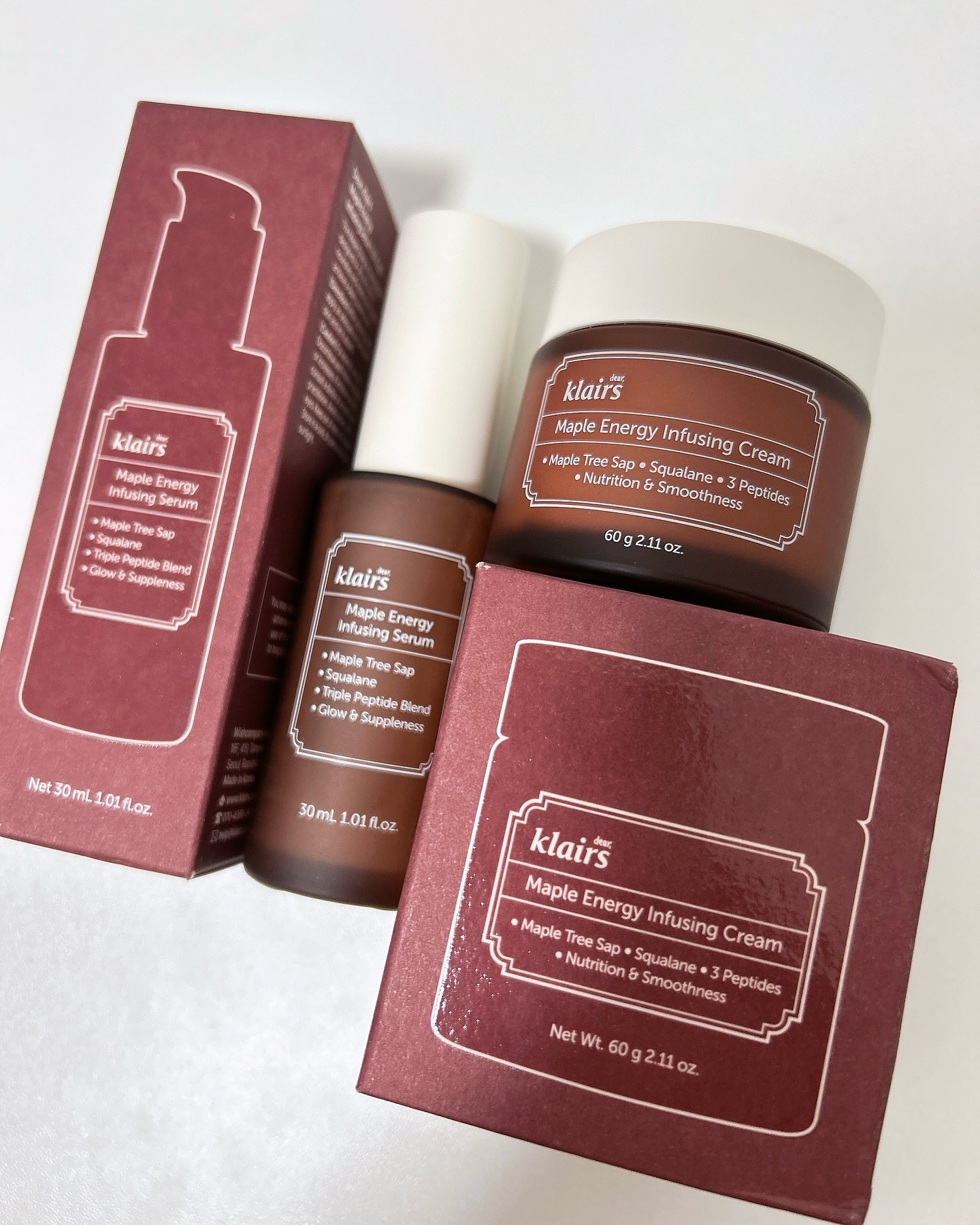 メープルエナジーインフュージングクリーム/Klairs/フェイスクリームを使ったクチコミ（1枚目）