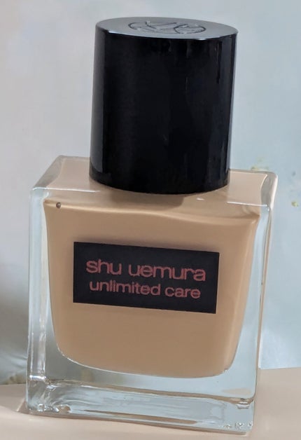 アンリミテッド ケア ツヤ セラム ファンデーション/shu uemura/リキッドファンデーションを使ったクチコミ(2枚目)
