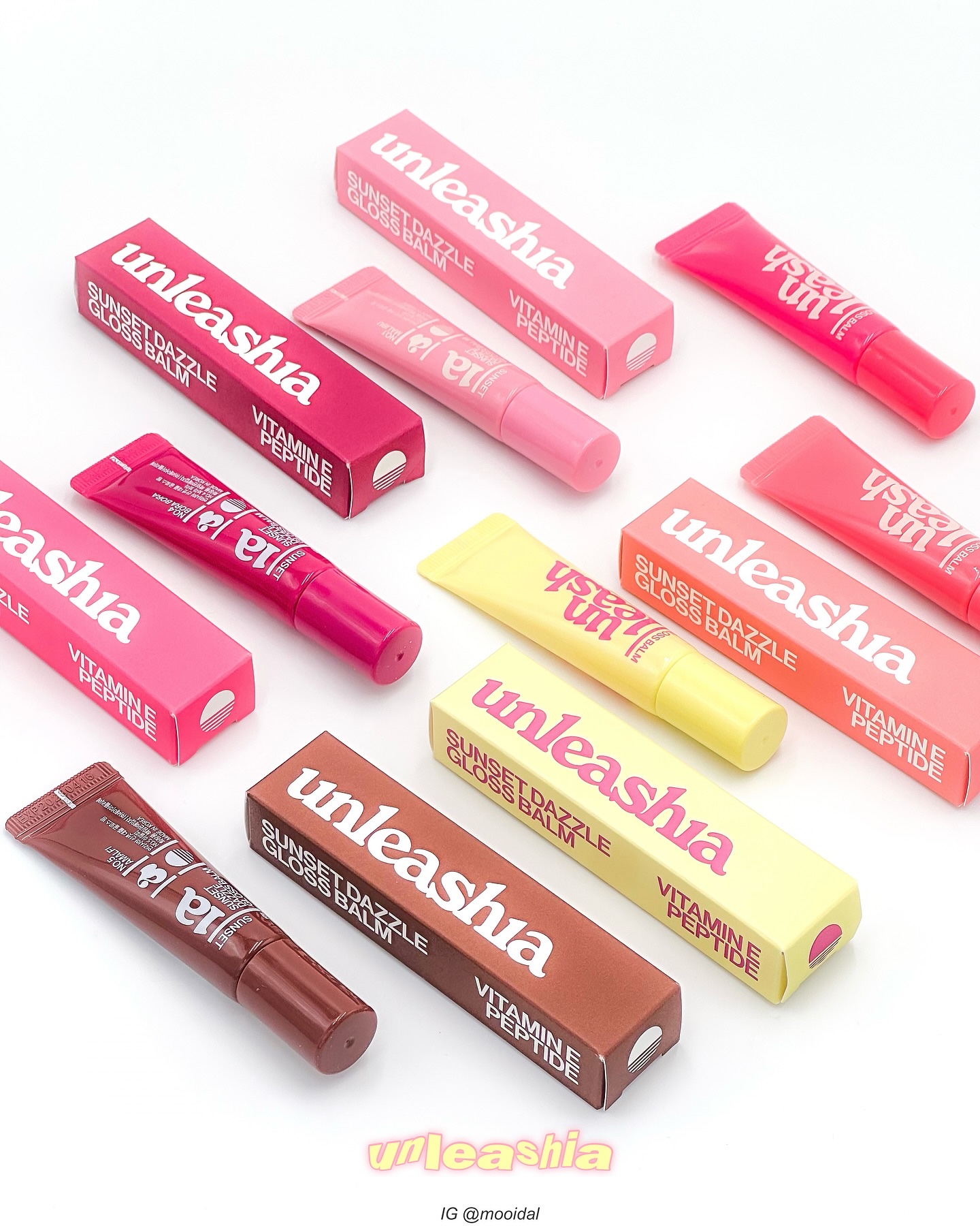 Sunset Dazzle Gloss Balm No.0 ワイキキ/unleashia/リップグロスを使ったクチコミ（2枚目）