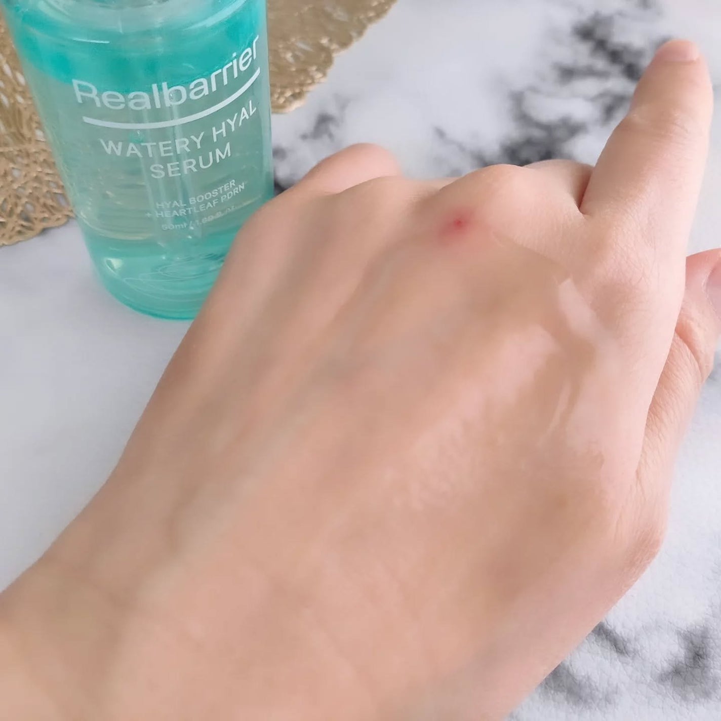ウォータリー ヒアル セラム/Real Barrier/美容液を使ったクチコミ(6枚目)