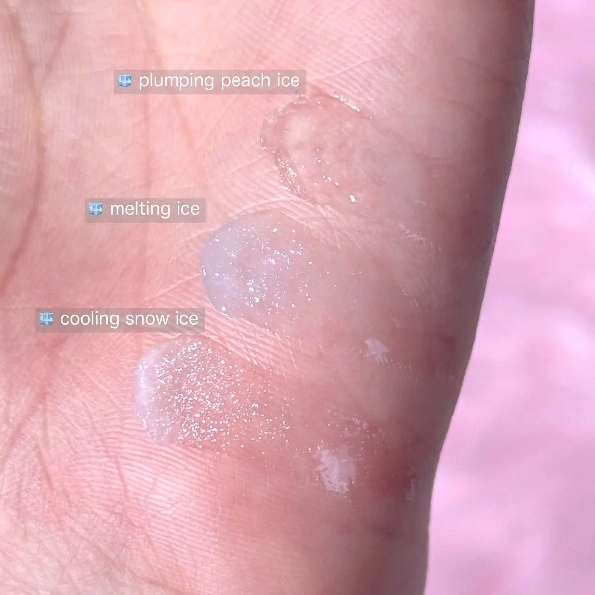 コッパン メルティングアイスバーム/kkotppang/リップグロスを使ったクチコミ（2枚目）