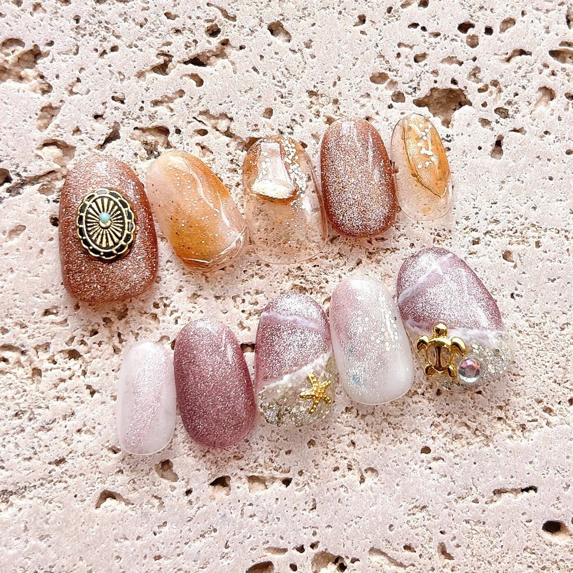 HOMEI ウィークリージェル/HOMEI/ジェルネイルを使ったクチコミ(3枚目)