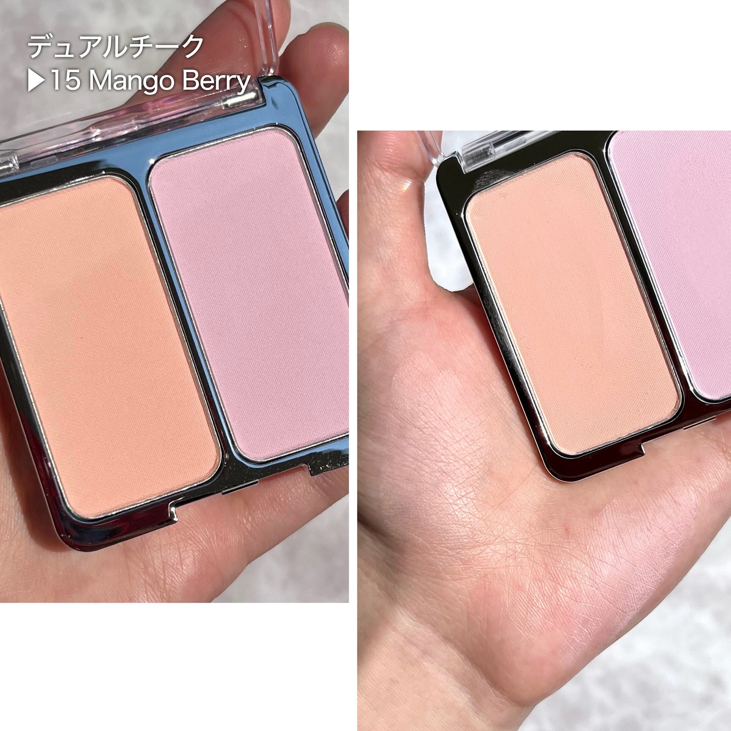 デュアルチーク/2aN/パウダーチークを使ったクチコミ（3枚目）