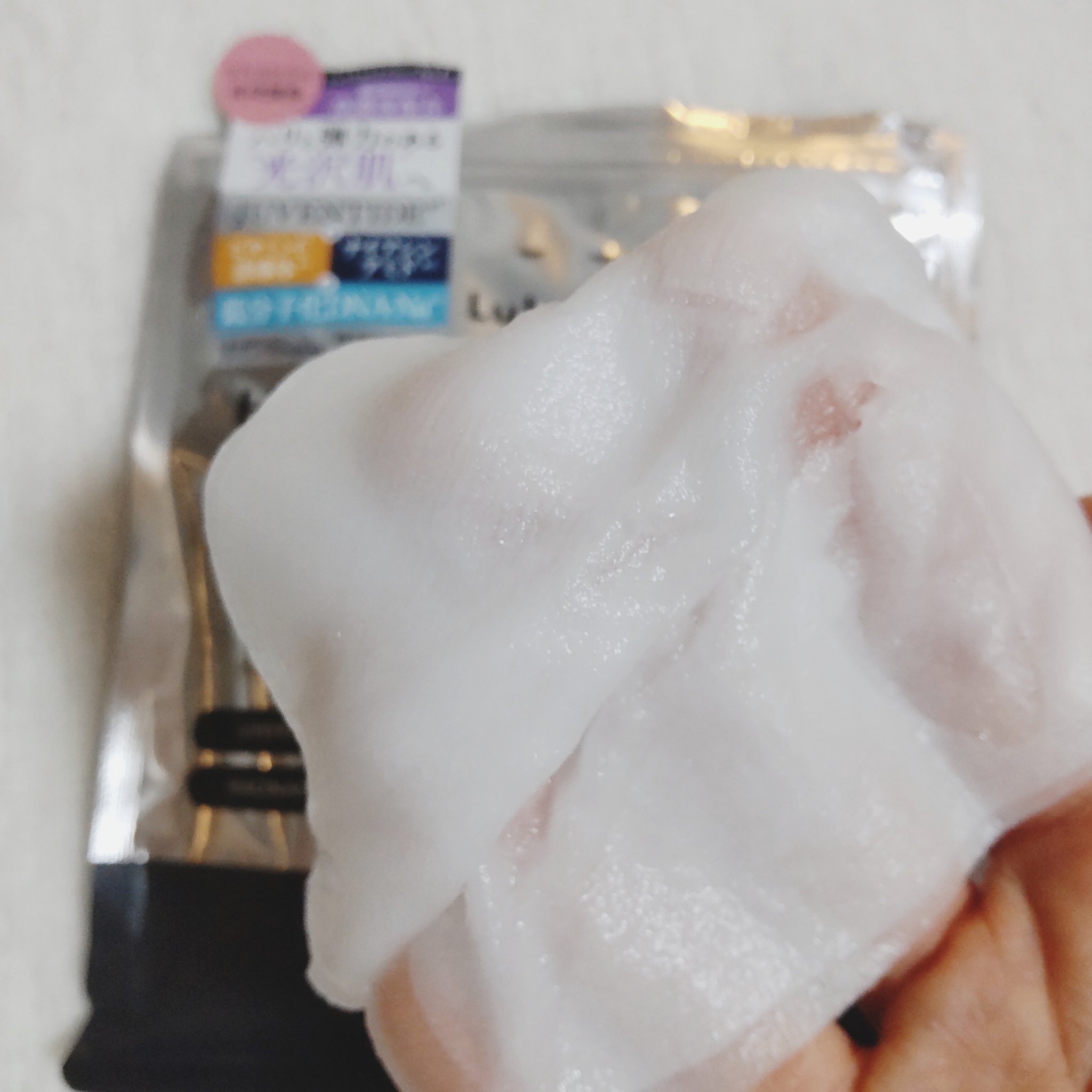 ルルルン ハイドラ S マスク（Limited）/ルルルン/シートマスク・パックを使ったクチコミ（3枚目）