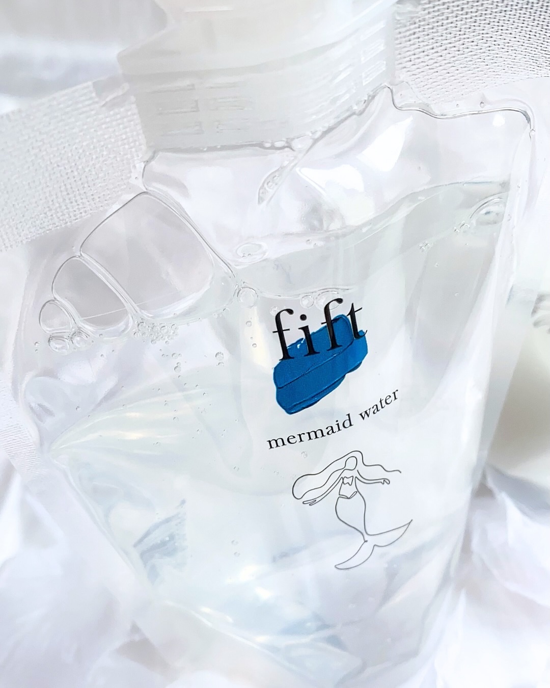 fift fift マーメイドシルクのクチコミ「.
.
fiftのmermaid seriesはもう試した？🐚🫧

『成分に振り切った化粧品』.....」（2枚目）