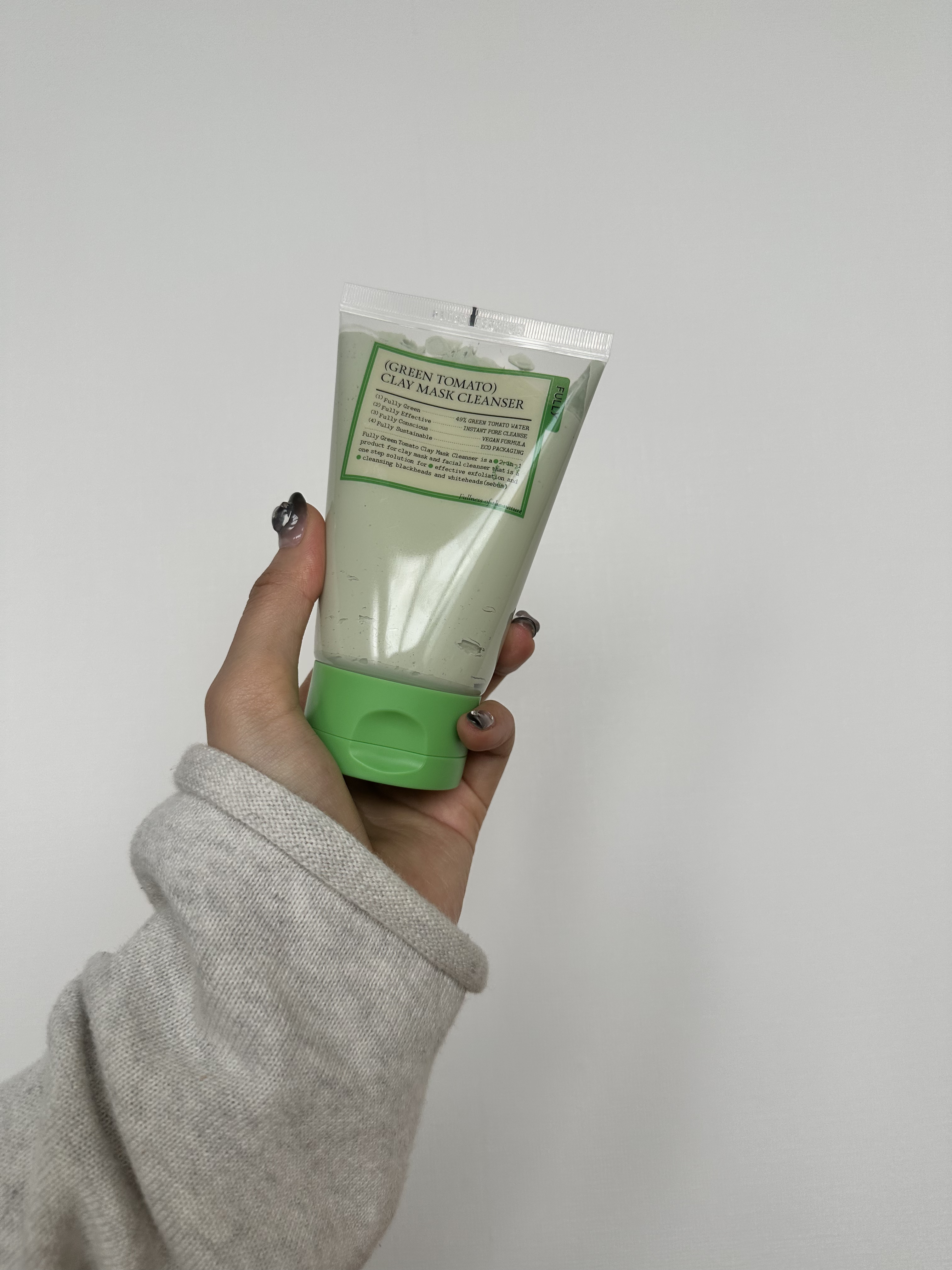 グリーントマトクレイマスククレンザー/FULLY/洗い流すパック・マスクを使ったクチコミ（1枚目）