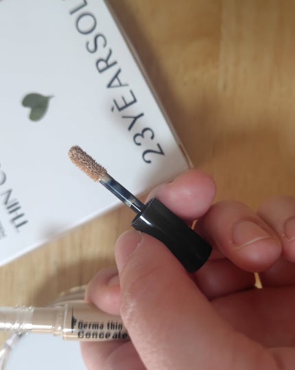 ハートリーフシーンカバークッション/23years old/クッションファンデーションを使ったクチコミ(4枚目)