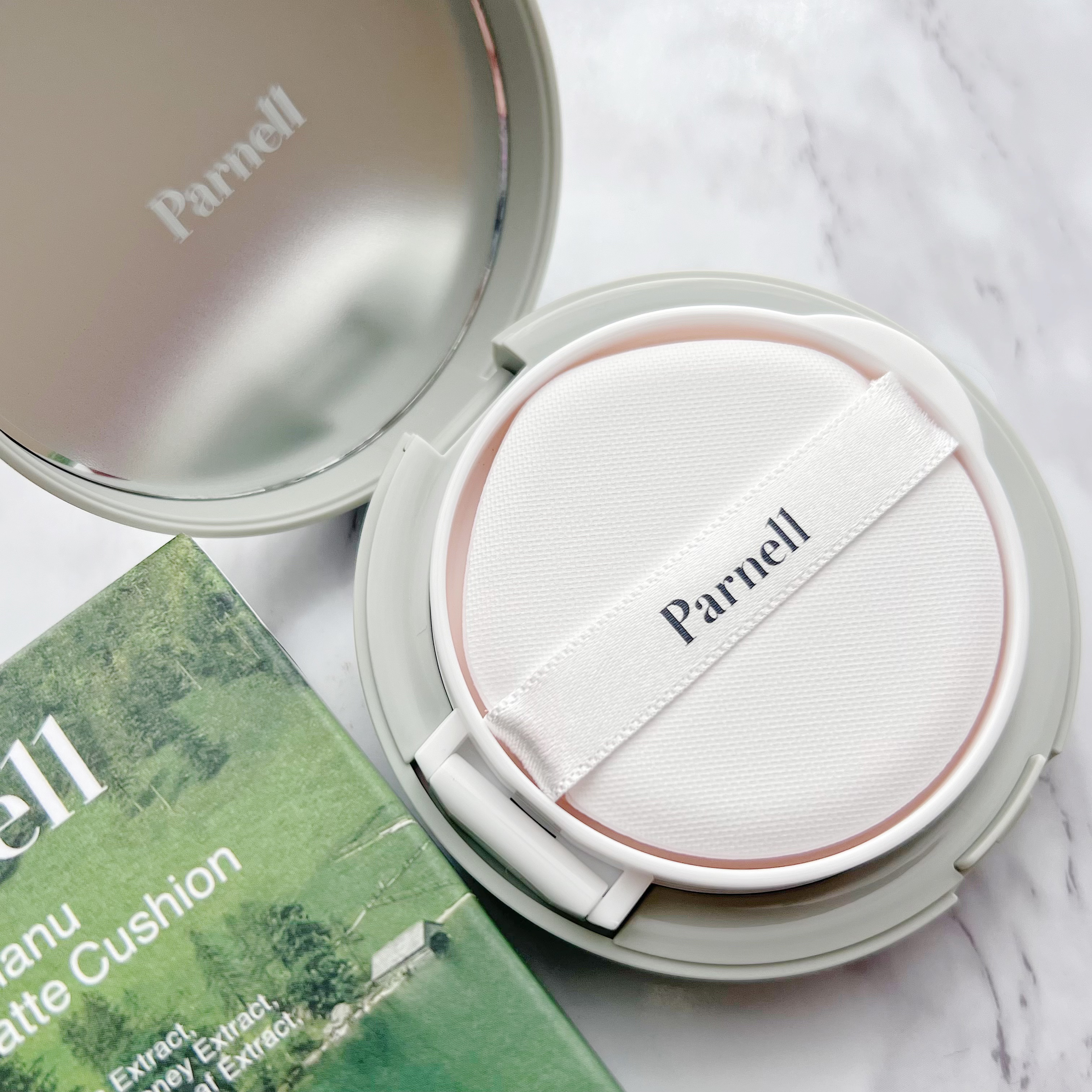 シカマヌ　セラム　イン　マット　クッション/parnell/クッションファンデーションを使ったクチコミ（3枚目）