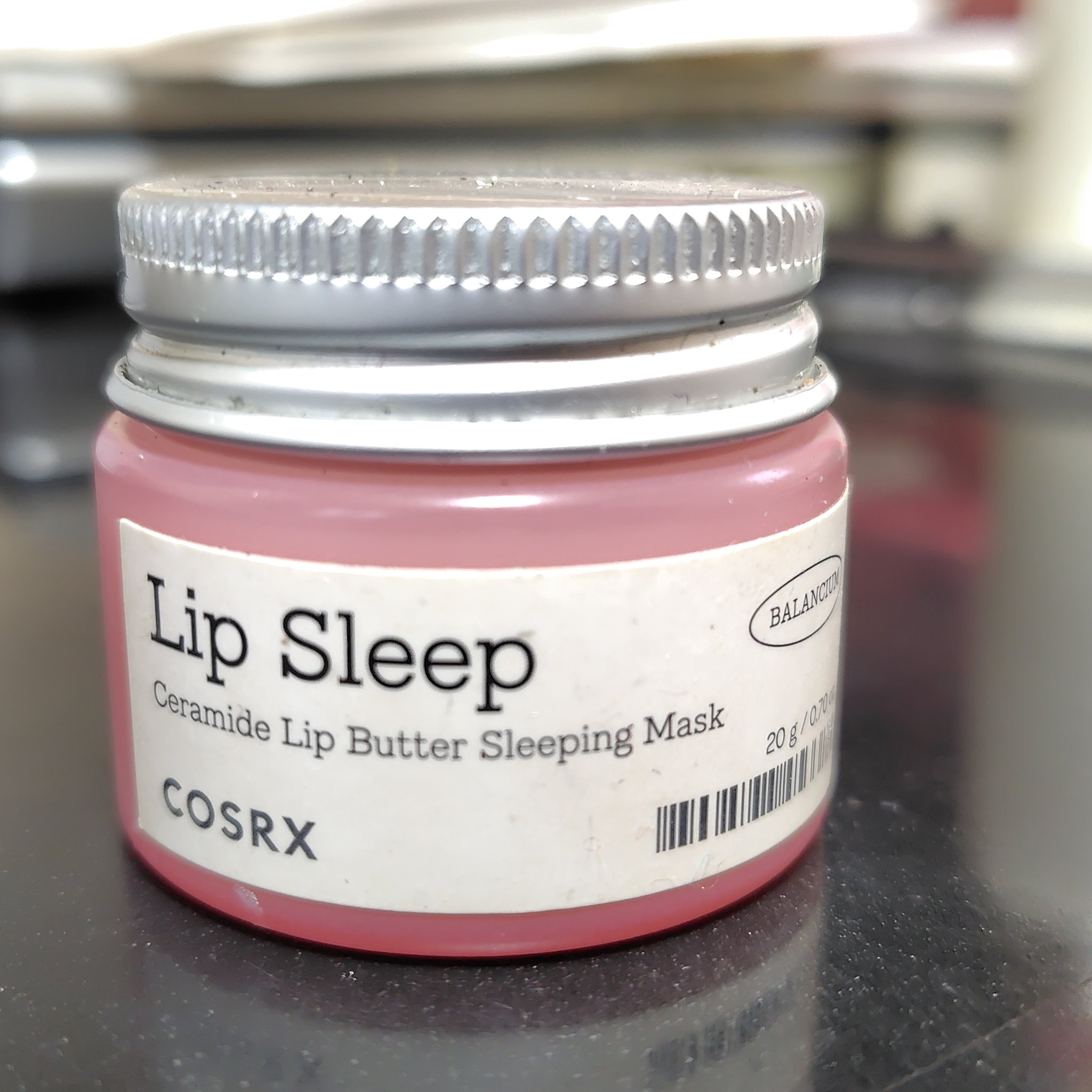 バランシウムセラミドリップバタースリーピングマスク/COSRX/リップマスクを使ったクチコミ（1枚目）