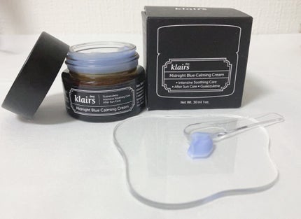 ミッドナイトブルーカーミングクリーム/Klairs/フェイスクリームを使ったクチコミ(1枚目)