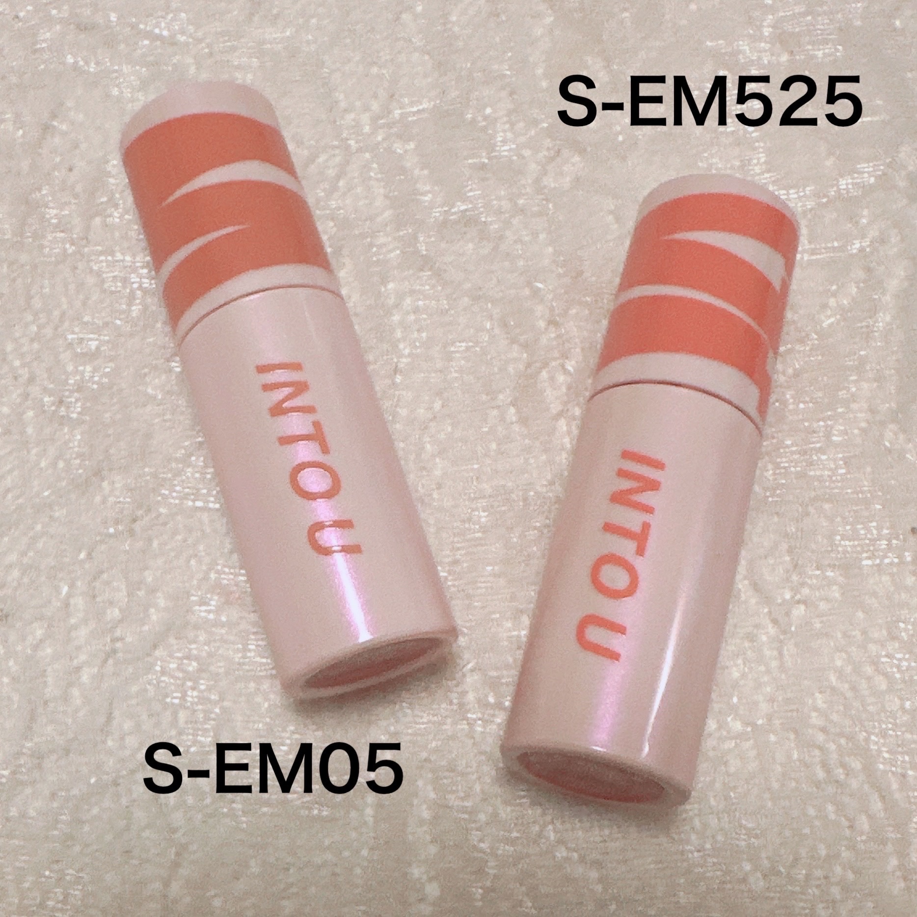 スーパーマットリップ＆チークマッド/INTO U/口紅を使ったクチコミ（2枚目）