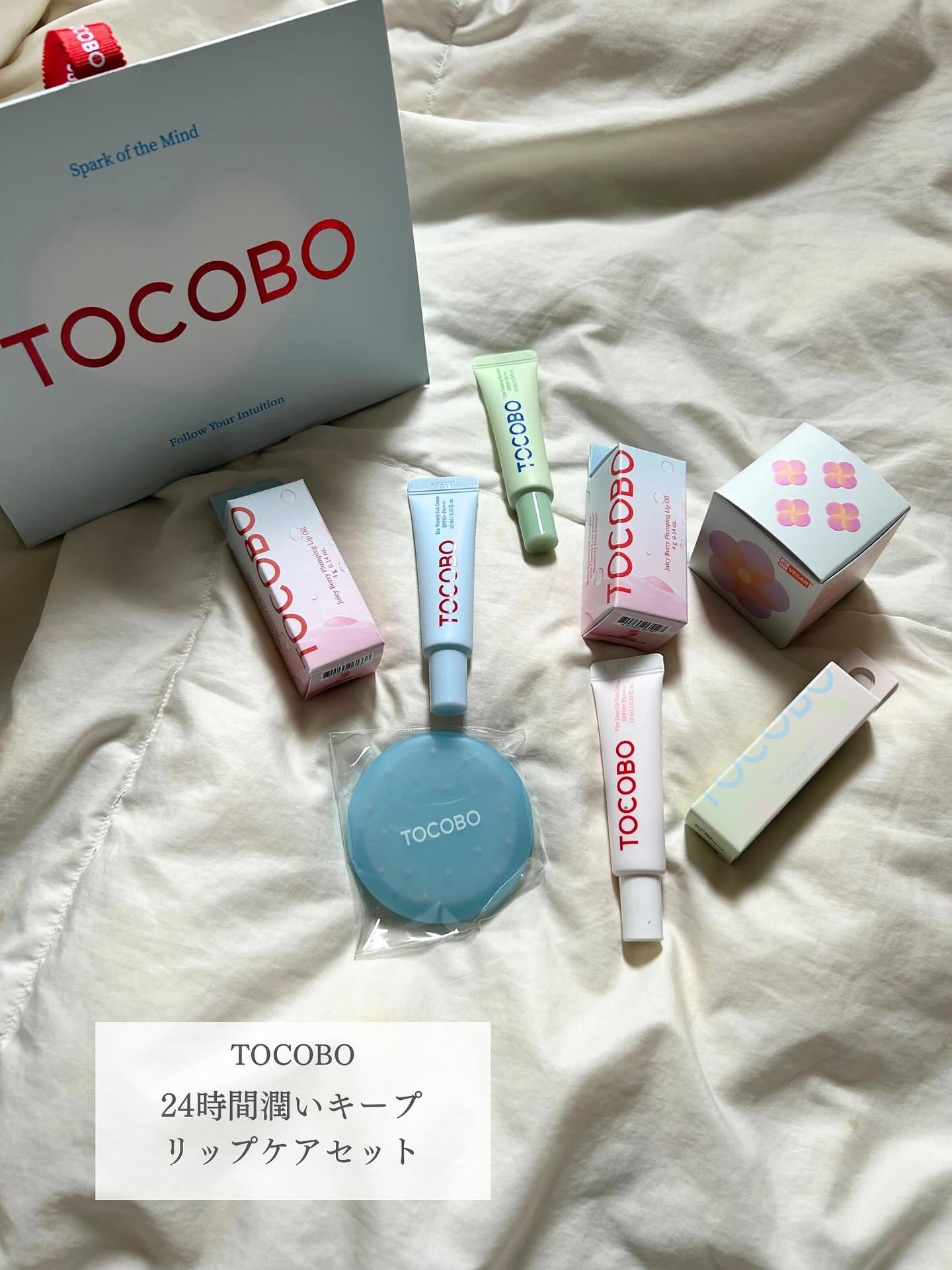 ジューシーベリープランピングリップオイル/TOCOBO/リップグロスを使ったクチコミ（2枚目）