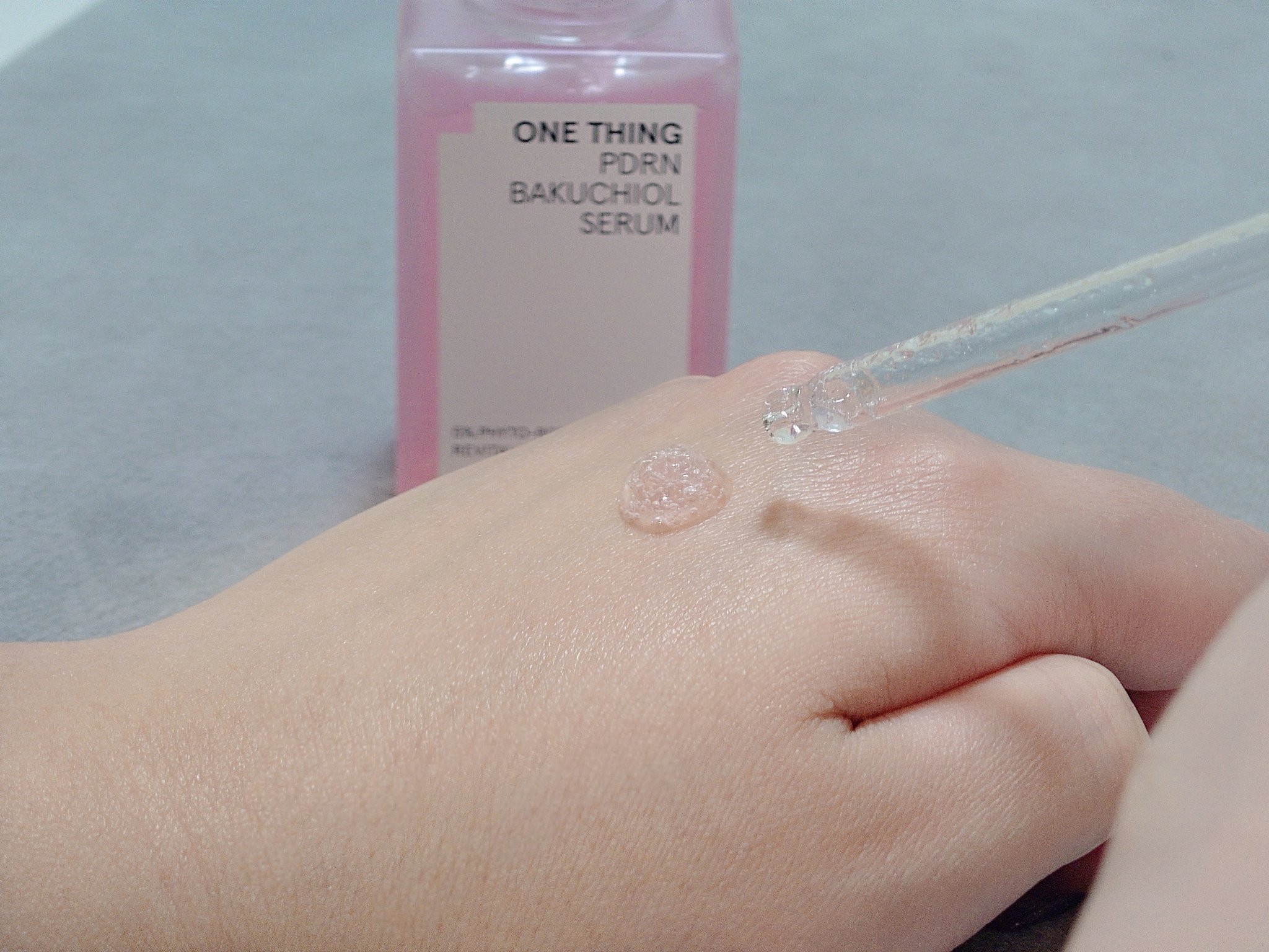 PDRNバクチオールセラム/ONE THING/美容液を使ったクチコミ（2枚目）