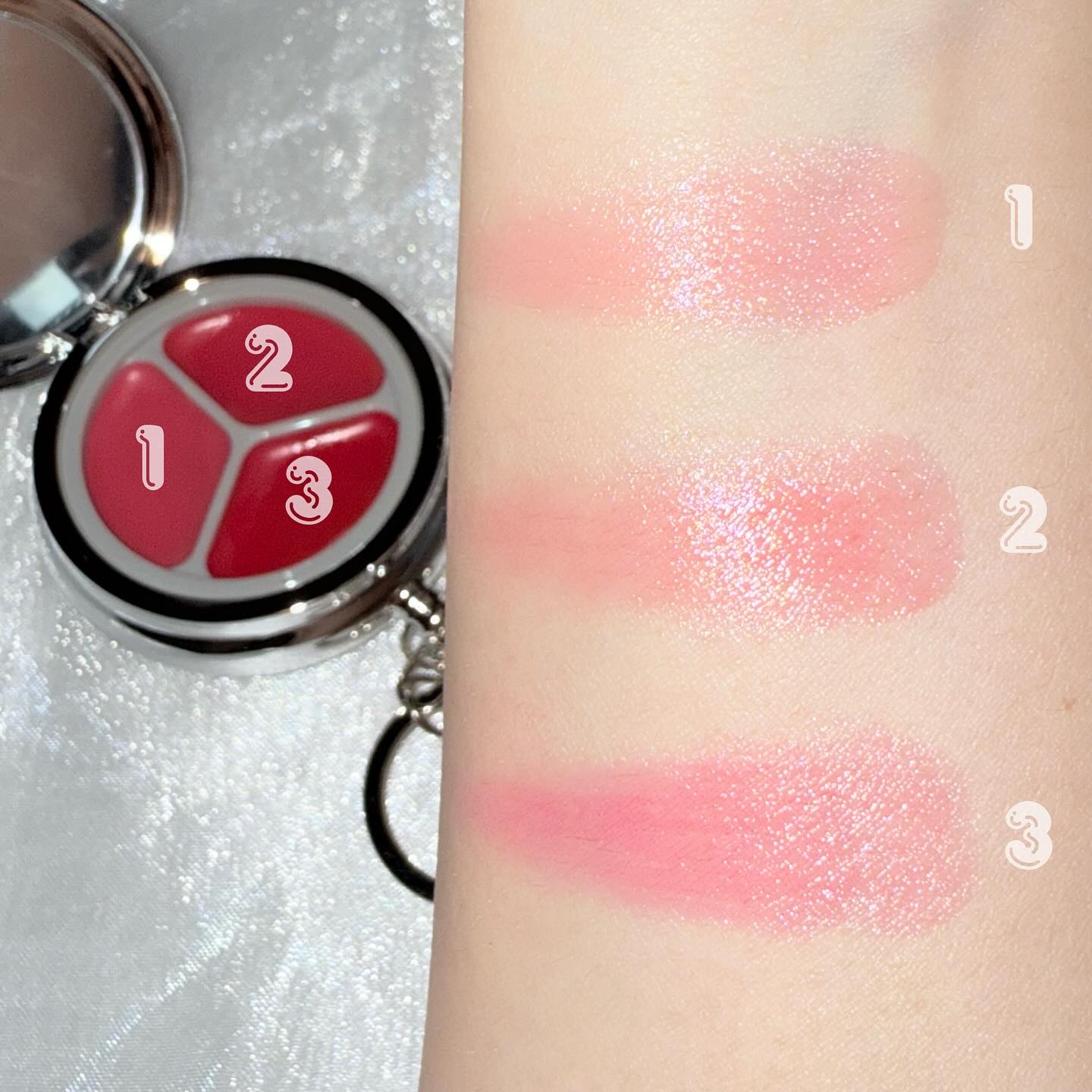 グローイングタイムトゥーキスアンドブラッシュ/Dinto/口紅を使ったクチコミ（3枚目）