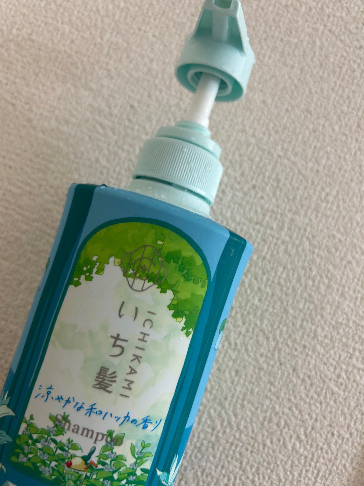 いち髪 シャンプー&コンディショナー(涼やかな和ハッカの香り)/いち髪/市販シャンプーを使ったクチコミ(1枚目)