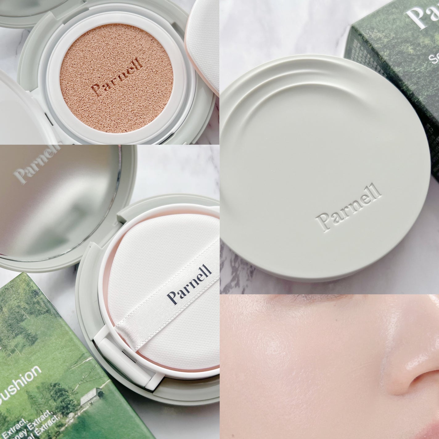 シカマヌ セラム イン マット クッション/parnell/クッションファンデーションを使ったクチコミ(1枚目)